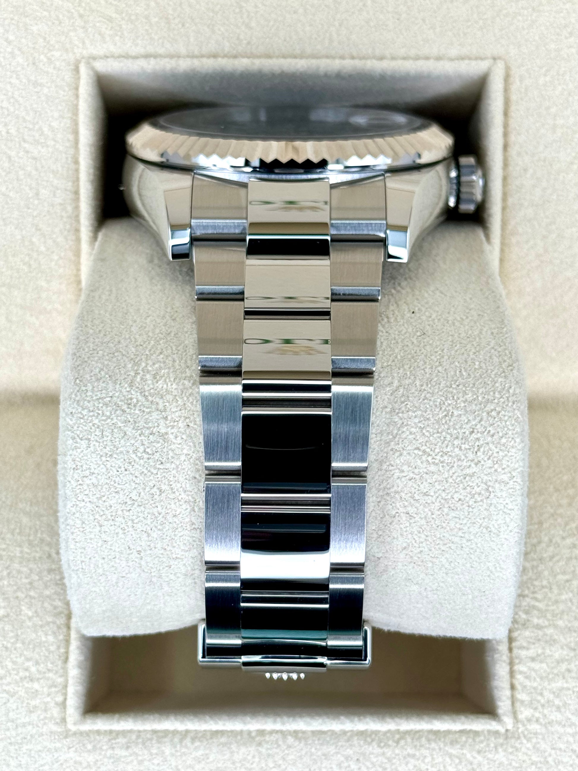 NEW 2024 Rolex Sky-Dweller 42mm 336934 Steel Oyster Black Dial - MyWatchLLC