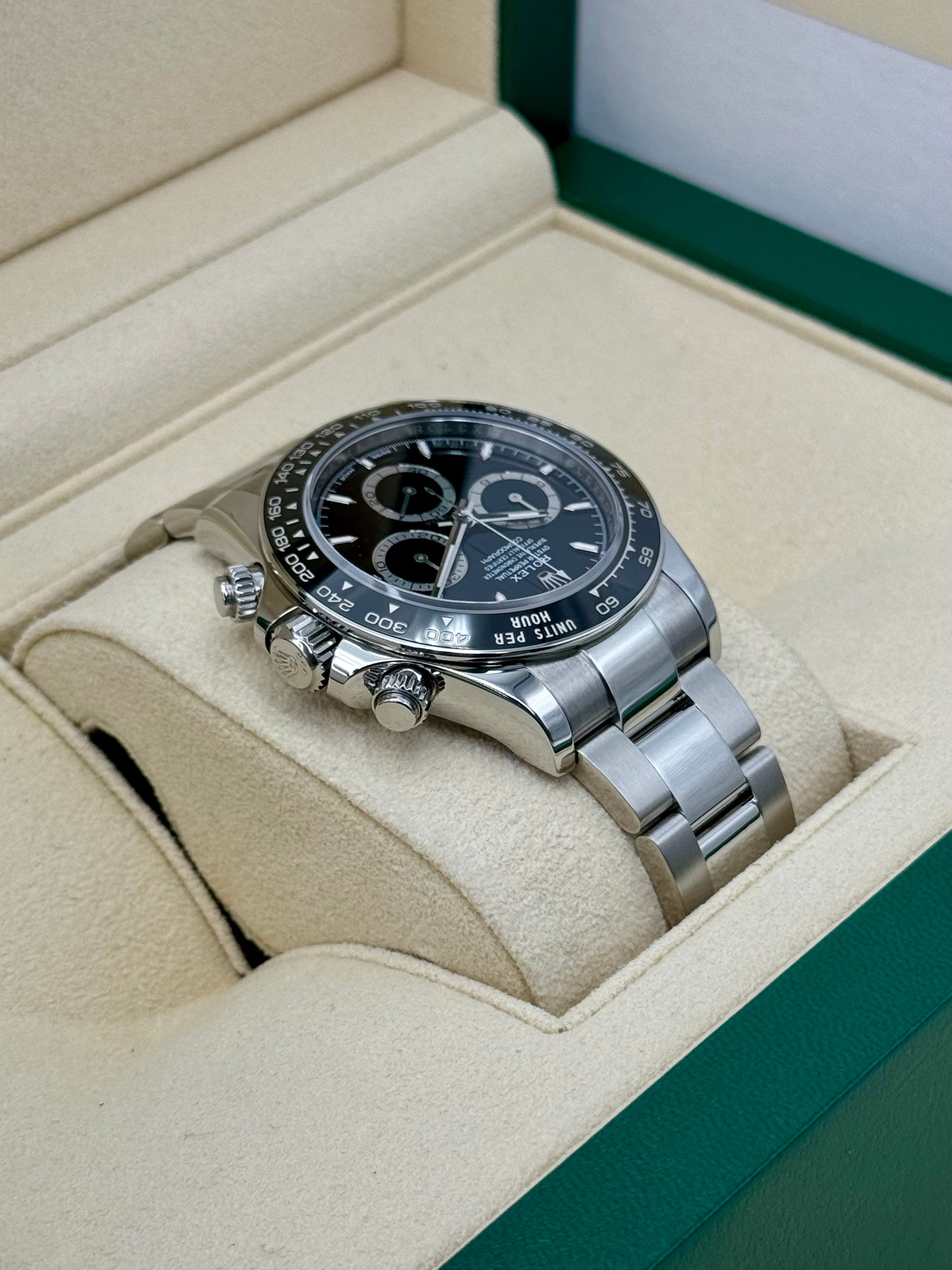 2024 Rolex Daytona 40mm 126500LN Stainless Steel Black Dial - MyWatchLLC
