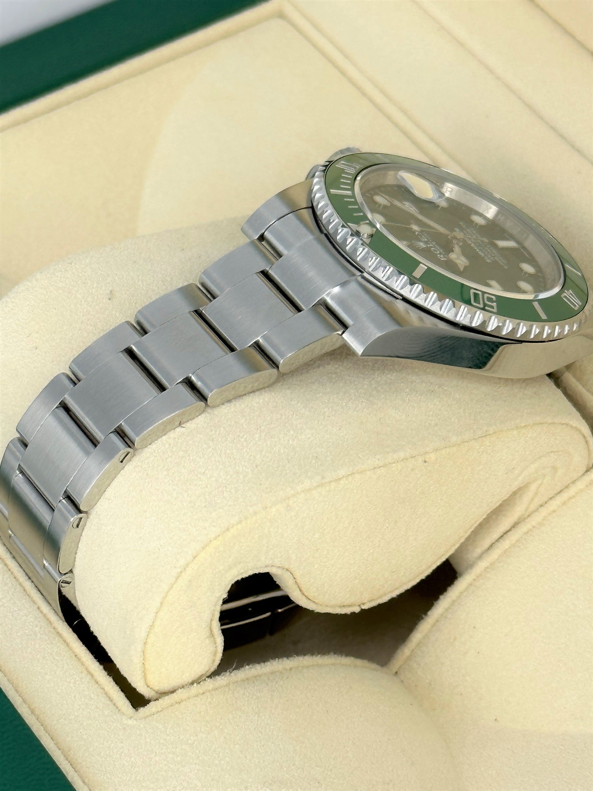 2018 Rolex Submariner "Hulk" 40mm 116610LV Stainless Steel Green Dial - MyWatchLLC