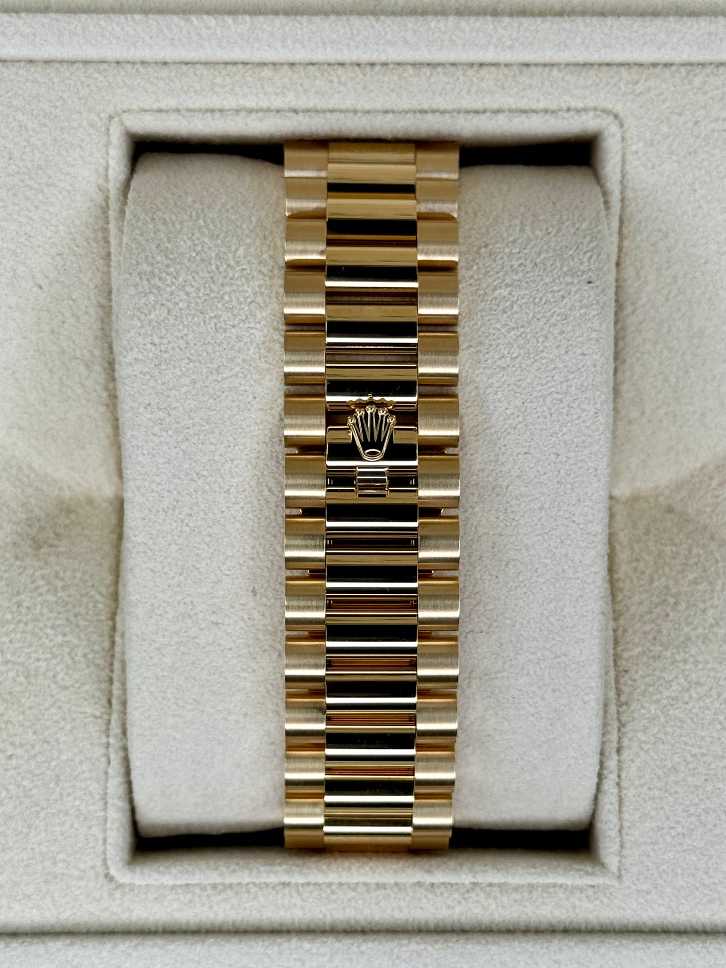 New 2024 Rolex Day-Date 40mm 228348RBR Presidential Green Dial - MyWatchLLC