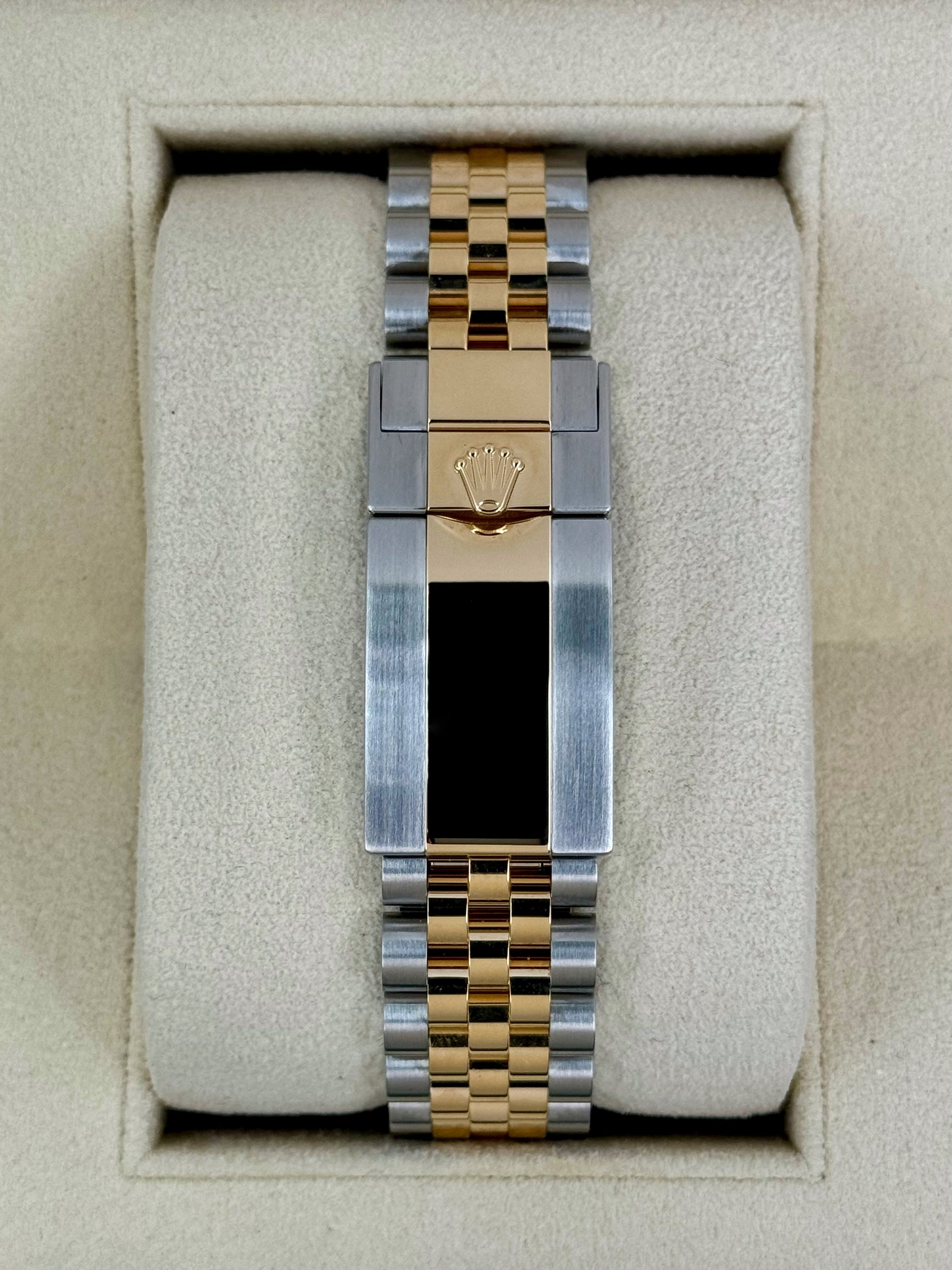 2024 Rolex GMT-Master II 40mm 126713GRNR Two-Tone Jubilee Black Dial - MyWatchLLC