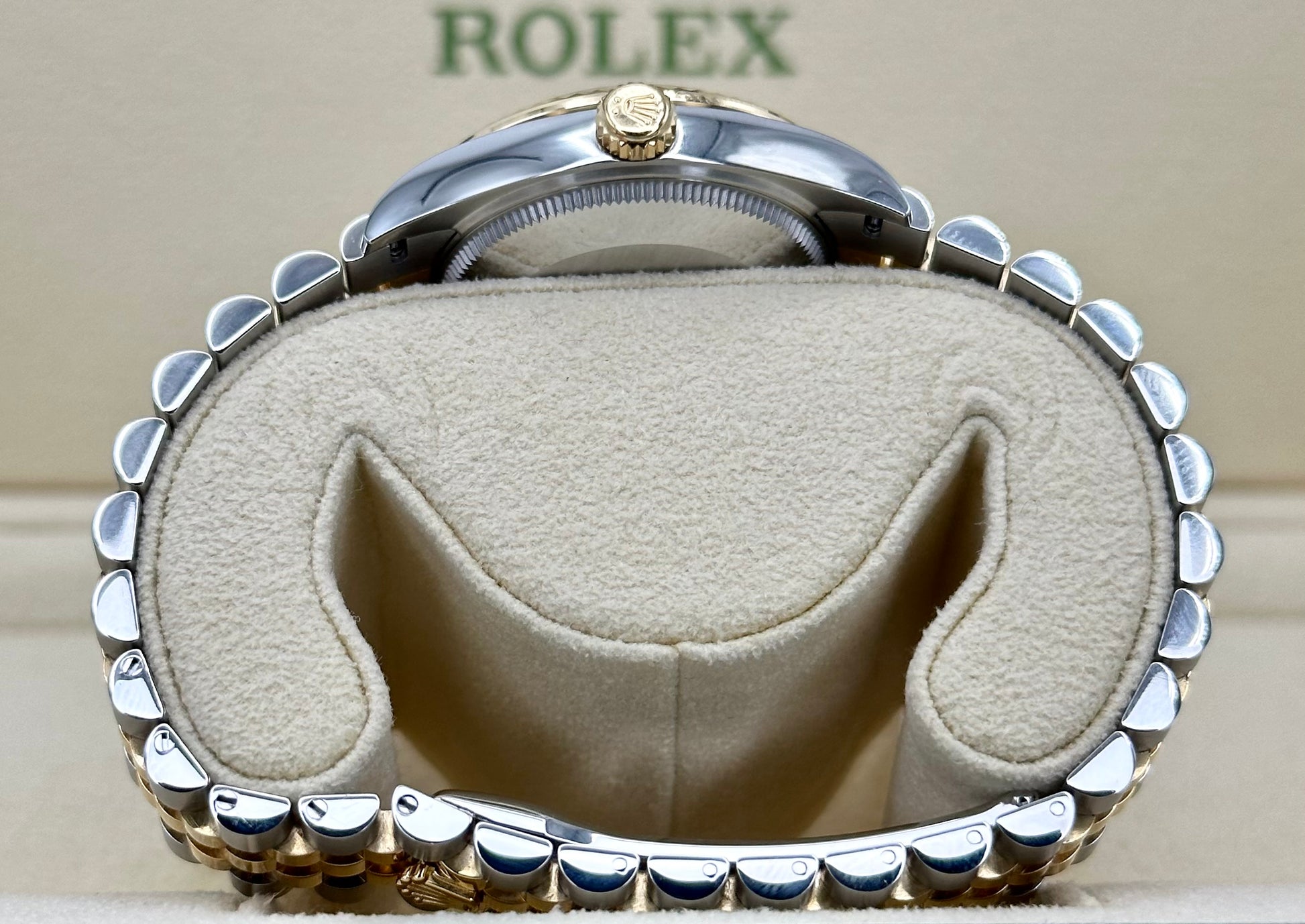 NEW 2023 Rolex Datejust 31mm 278273 Two-Tone Jubilee MOP Diamond Dial - MyWatchLLC