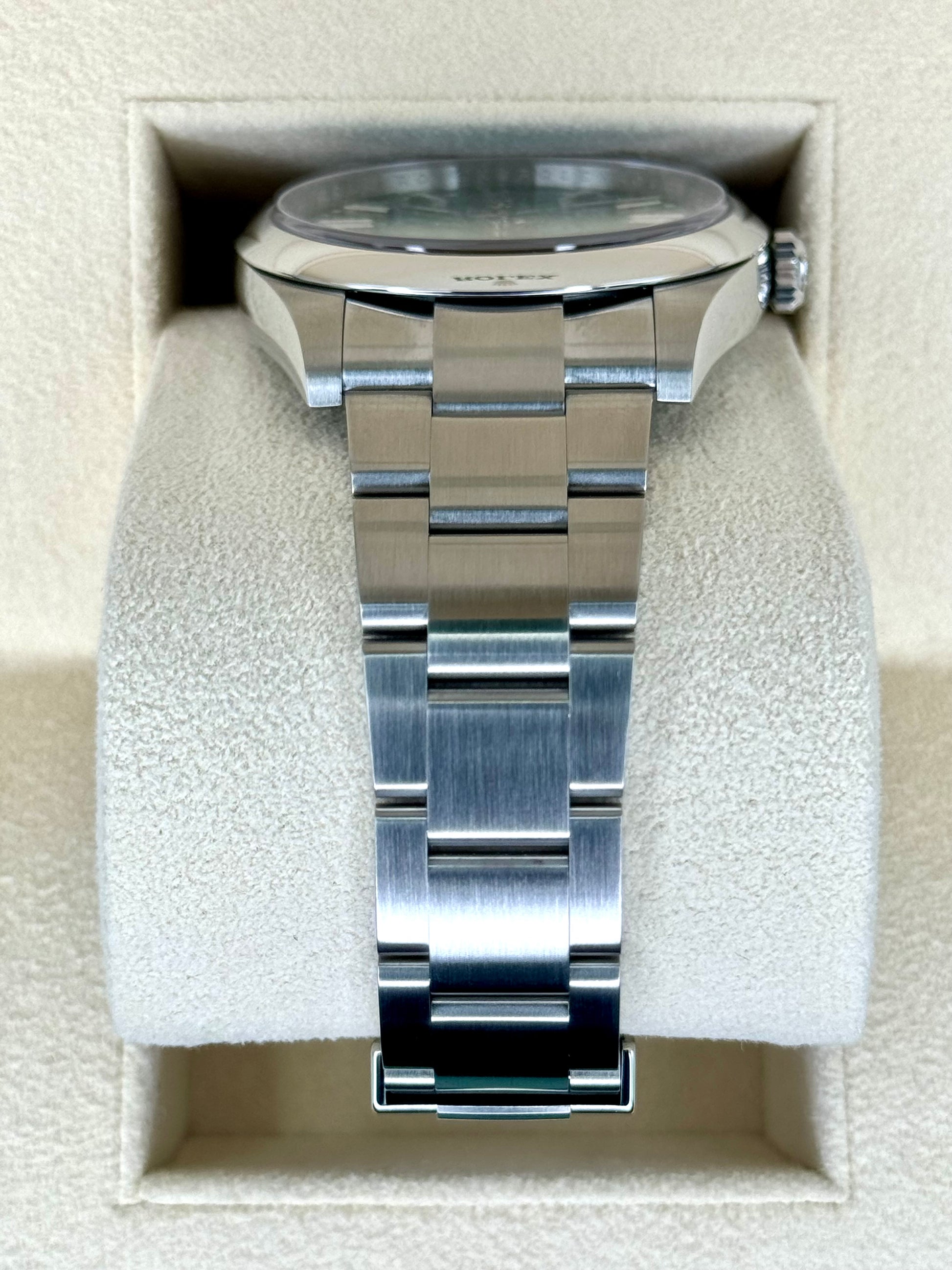 NEW 2024 Rolex Oyster Perpetual 41mm 124300 Green Dial - MyWatchLLC