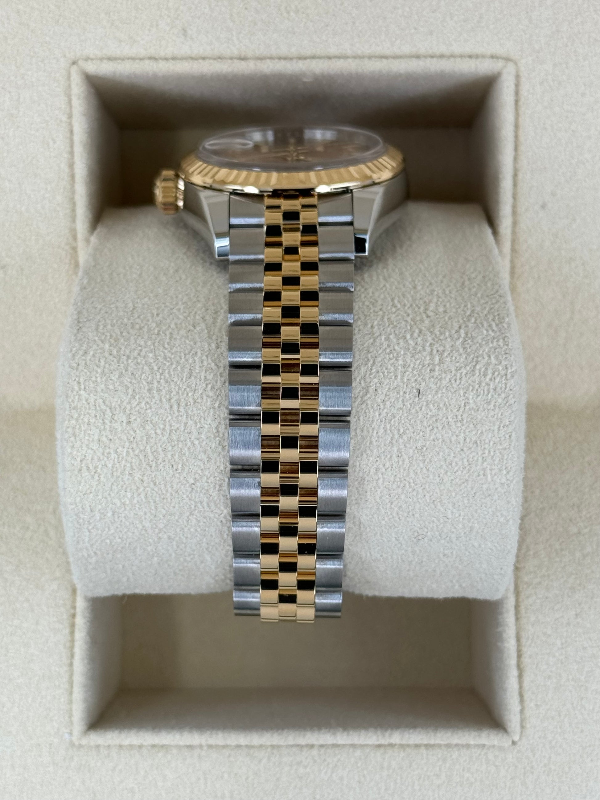 NEW 2024 Rolex Lady Datejust 28mm 279173 Jubilee Champagne Dial - MyWatchLLC