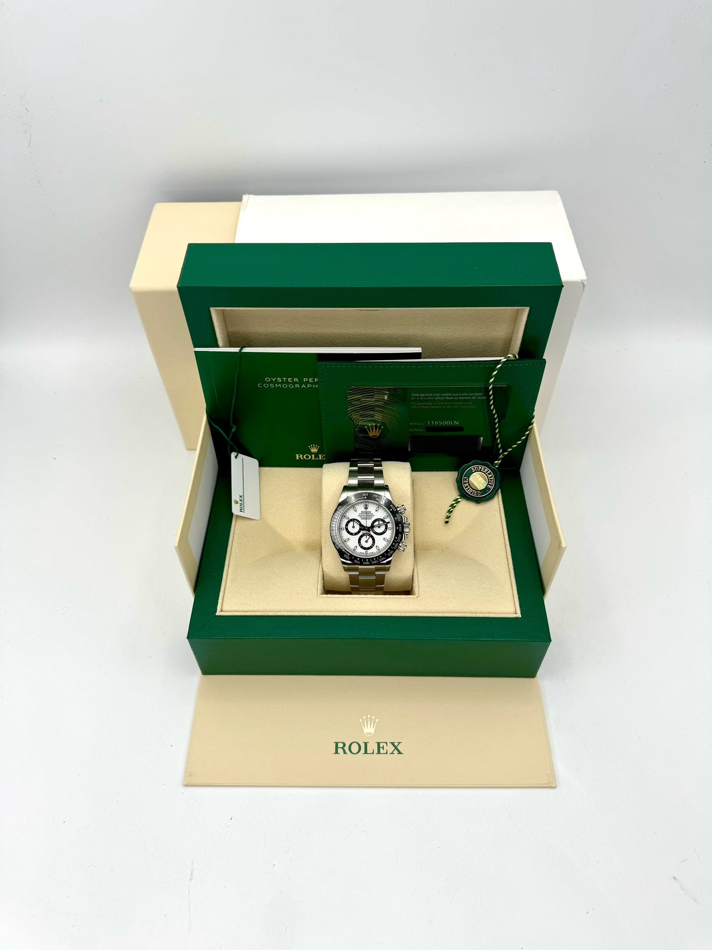 2023 Rolex Daytona 40mm 116500LN Stainless Steel Panda Dial - MyWatchLLC