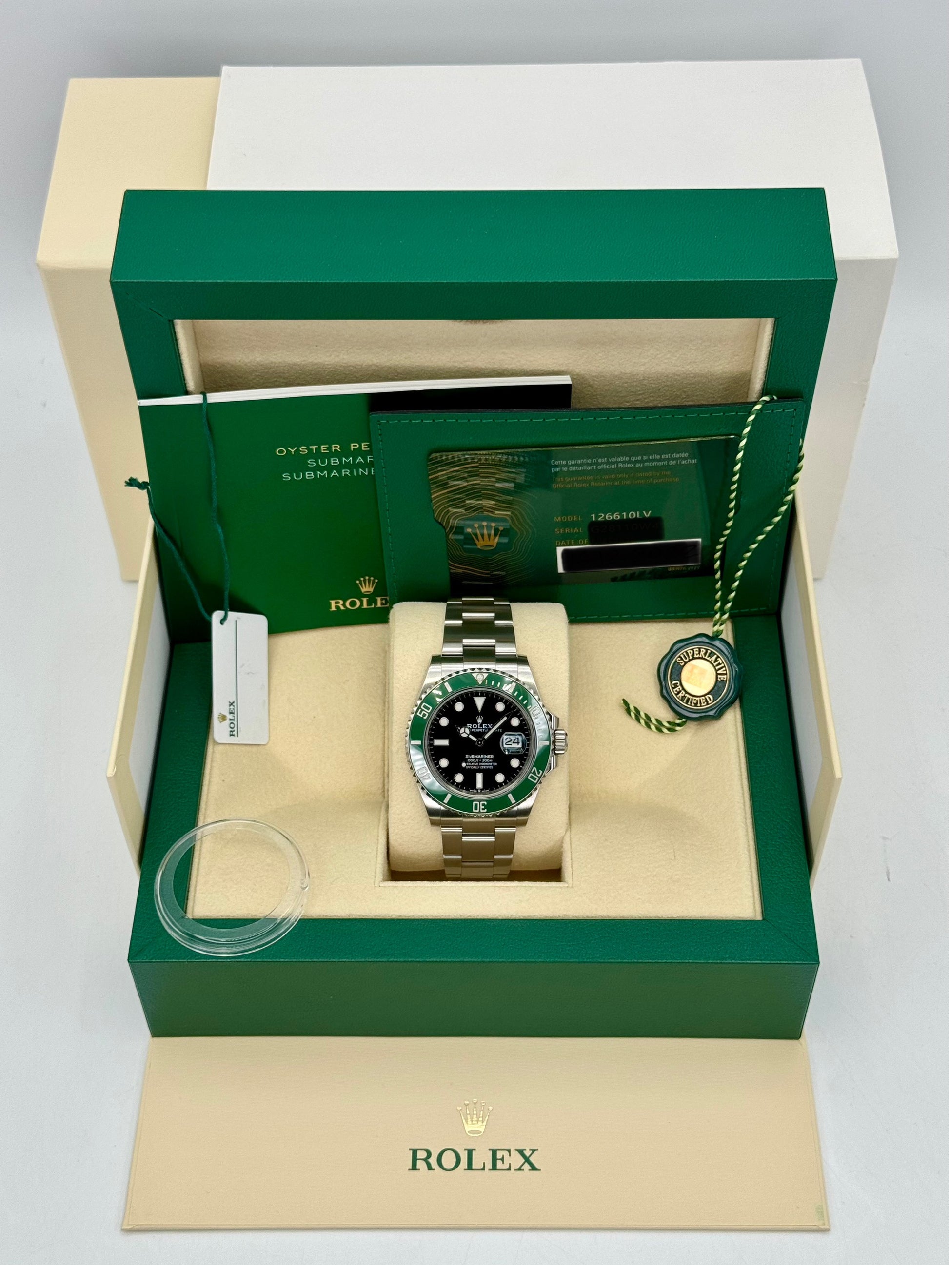 2022 Rolex Submariner “Starbucks” 41mm Black Dial 126610LV - MyWatchLLC