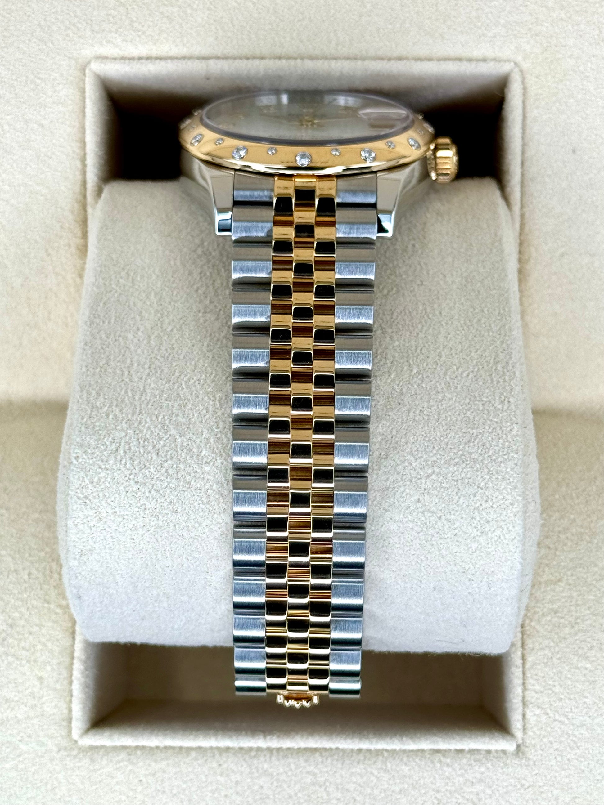 2021 Rolex Datejust 31mm 278343RBR Two-Tone Jubilee MOP Diamond Dial - MyWatchLLC