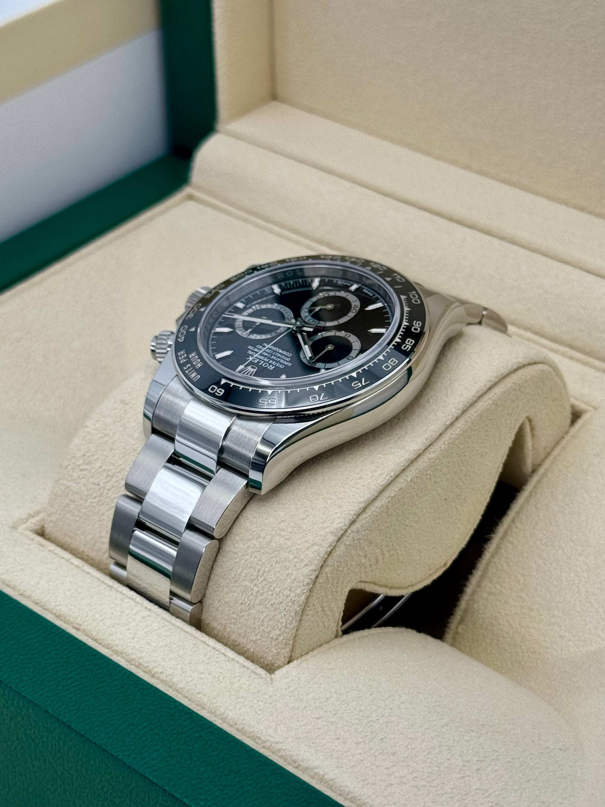 NEW 2024 Rolex Daytona 40mm 126500LN Stainless Steel Black Dial - MyWatchLLC