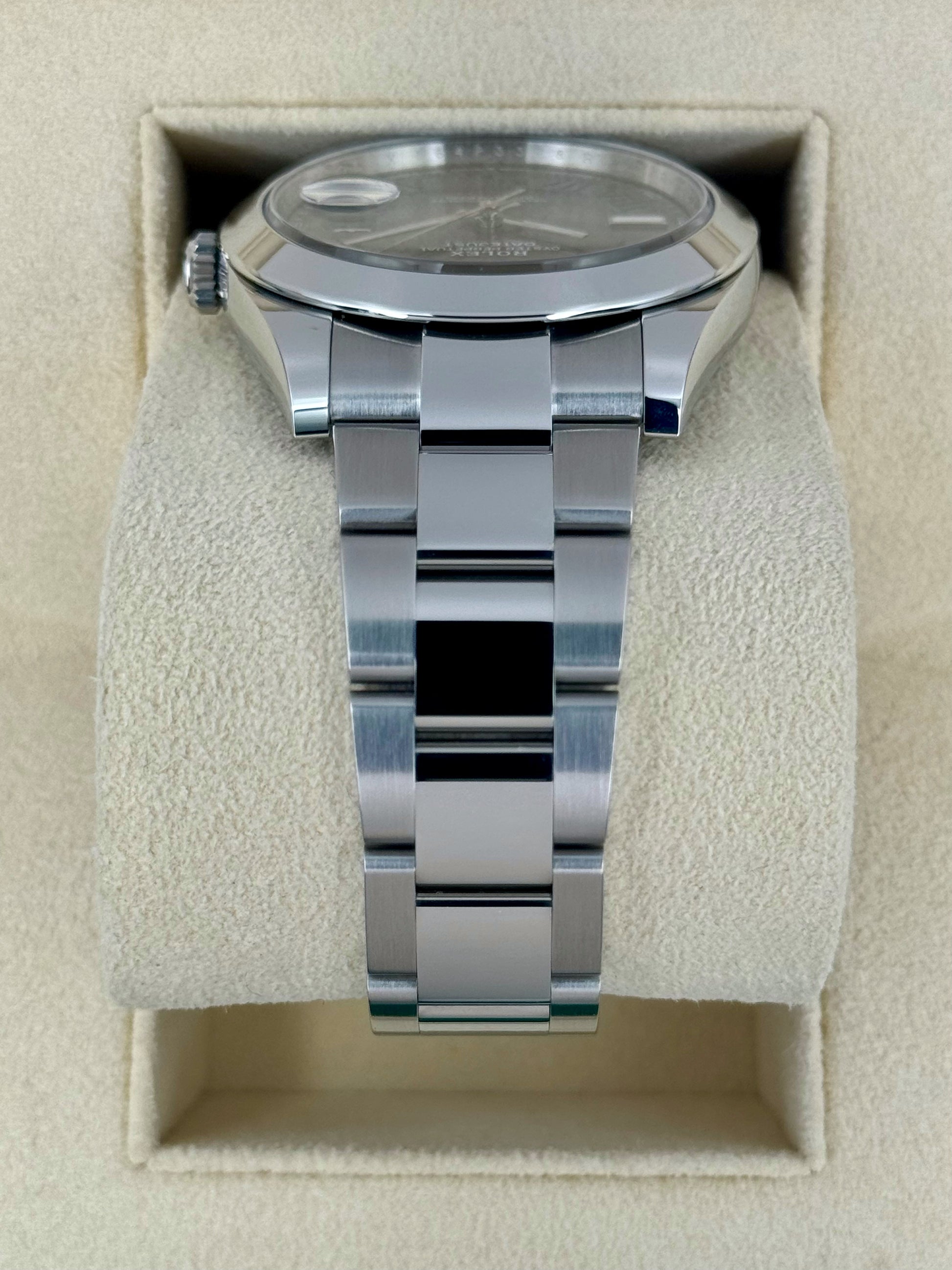 NEW 2024 Rolex Datejust 41mm 126300 Oyster Wimbledon Dial - MyWatchLLC