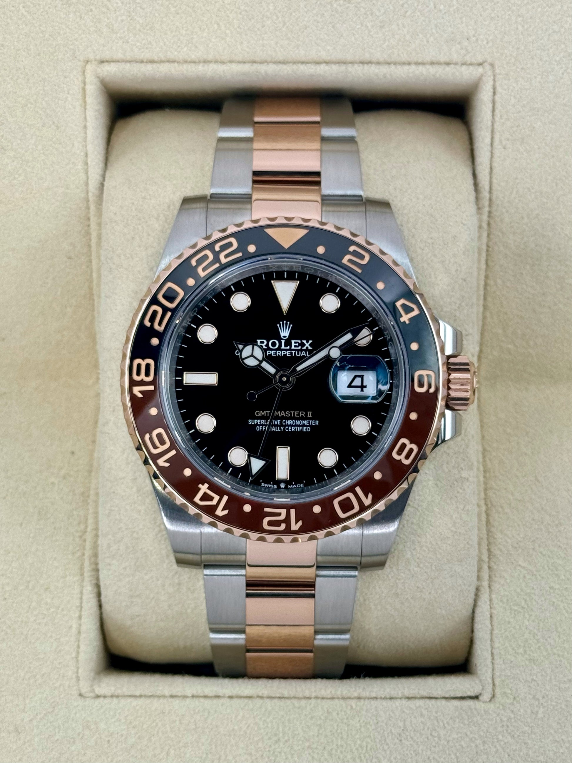 2021 Rolex GMT-Master II "Rootbeer" 40mm 126711CHNR Two-Tone - MyWatchLLC