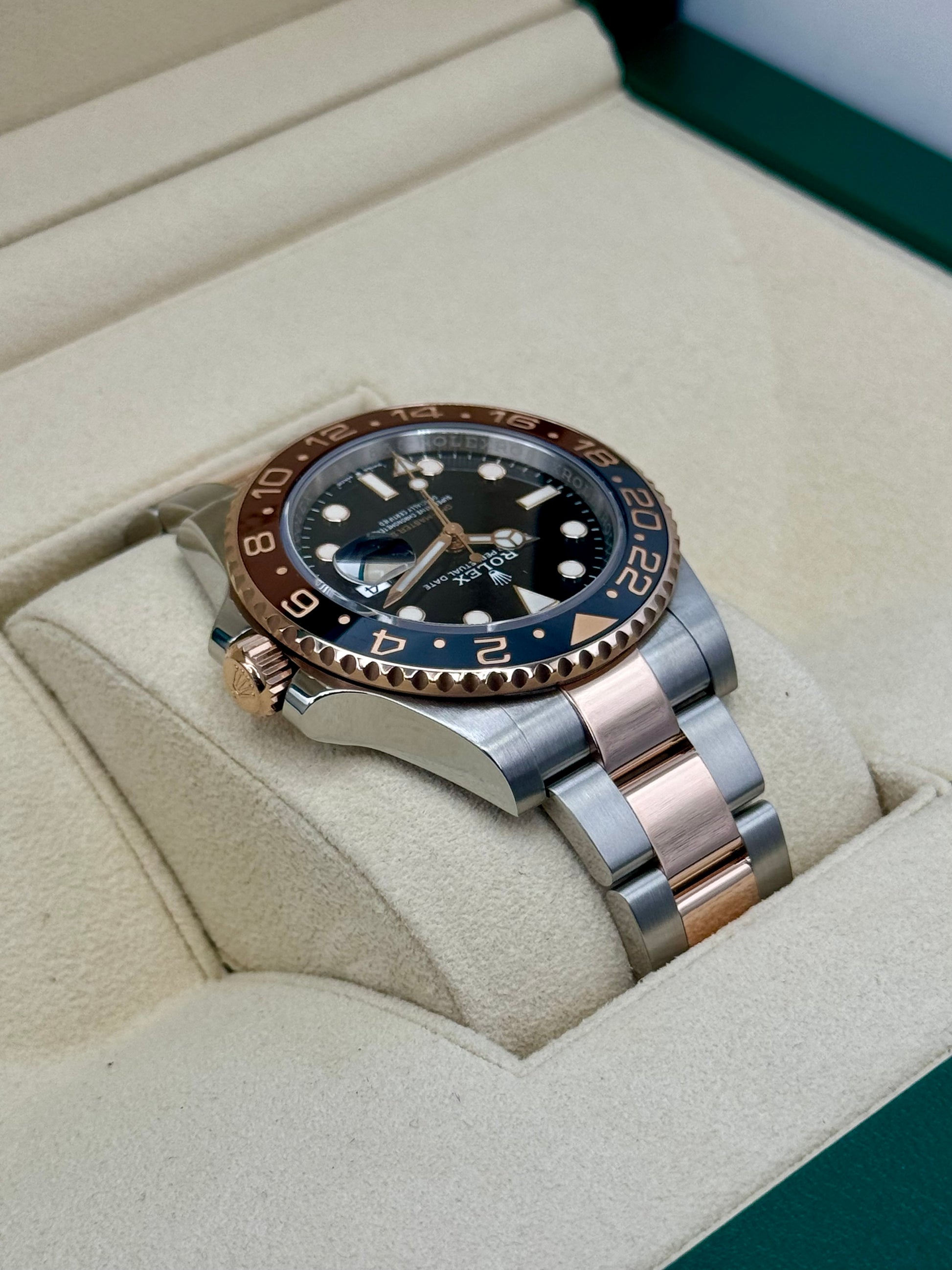 2021 Rolex GMT-Master II "Rootbeer" 40mm 126711CHNR Two-Tone - MyWatchLLC