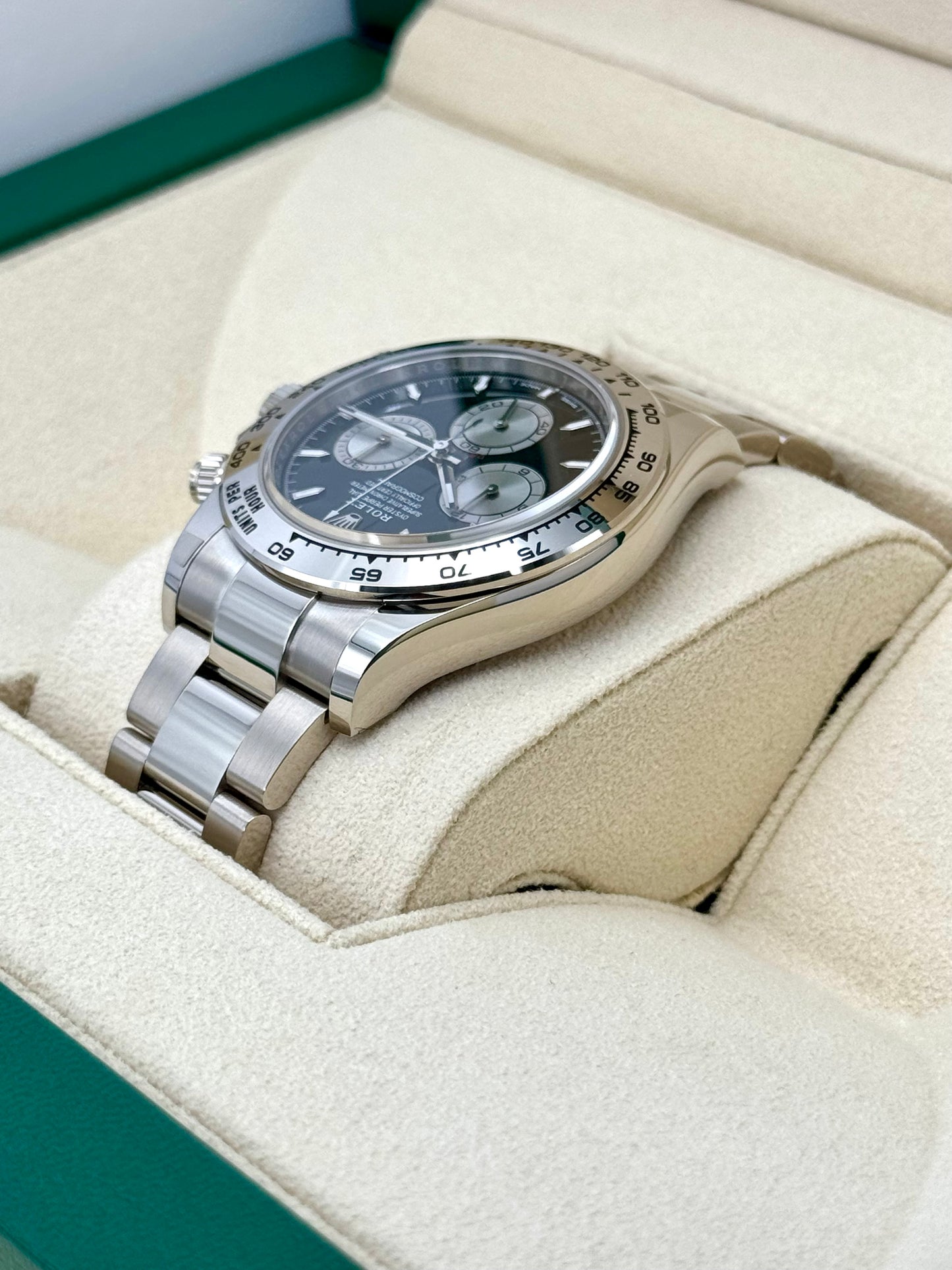 NEW 2024 Rolex Daytona 40mm 126509 White Gold Black Dial - MyWatchLLC