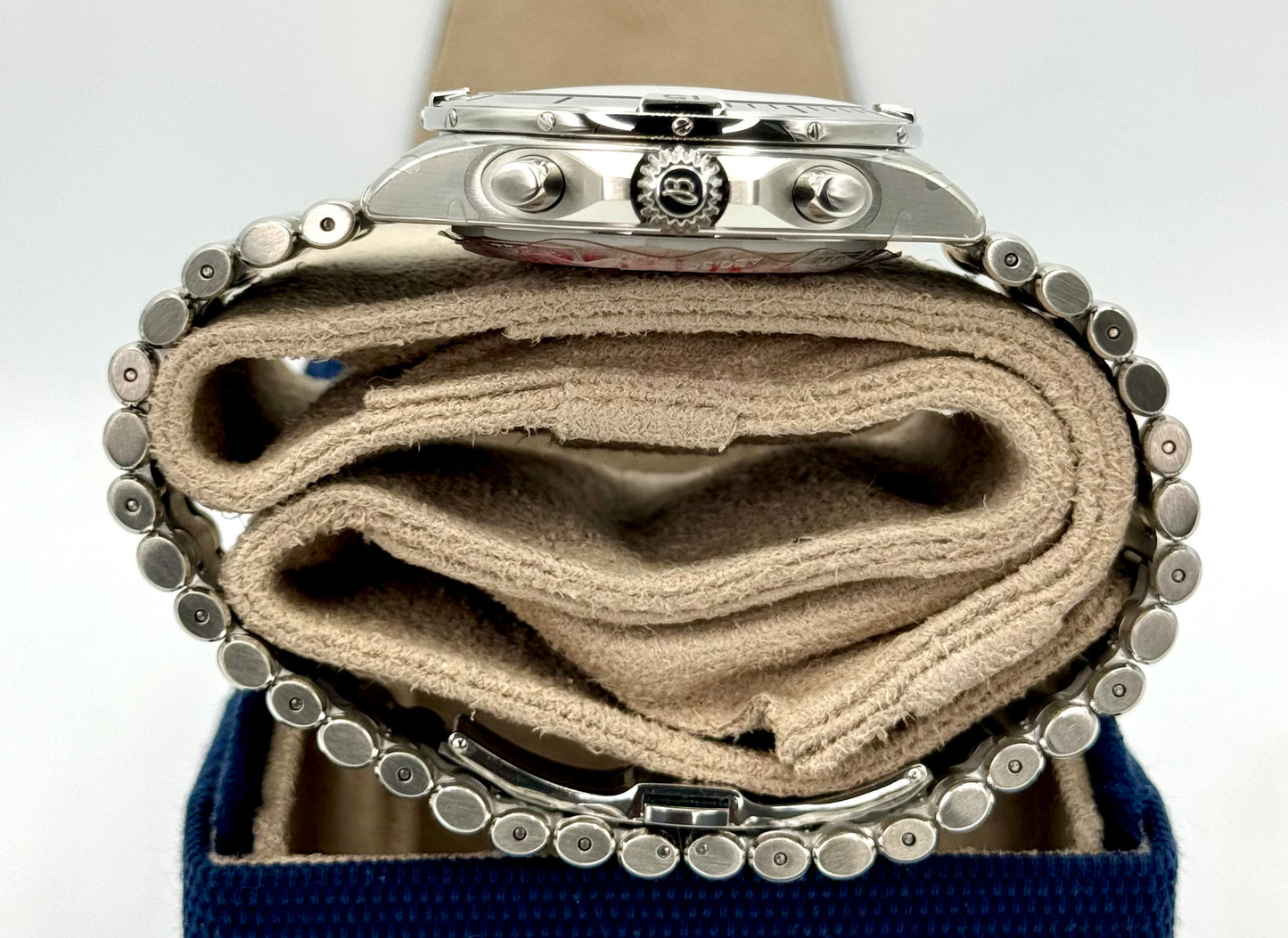 NEW 2023 Breitling Chronomat B01 42 AB0134 Stainless Steel Green Dial - MyWatchLLC