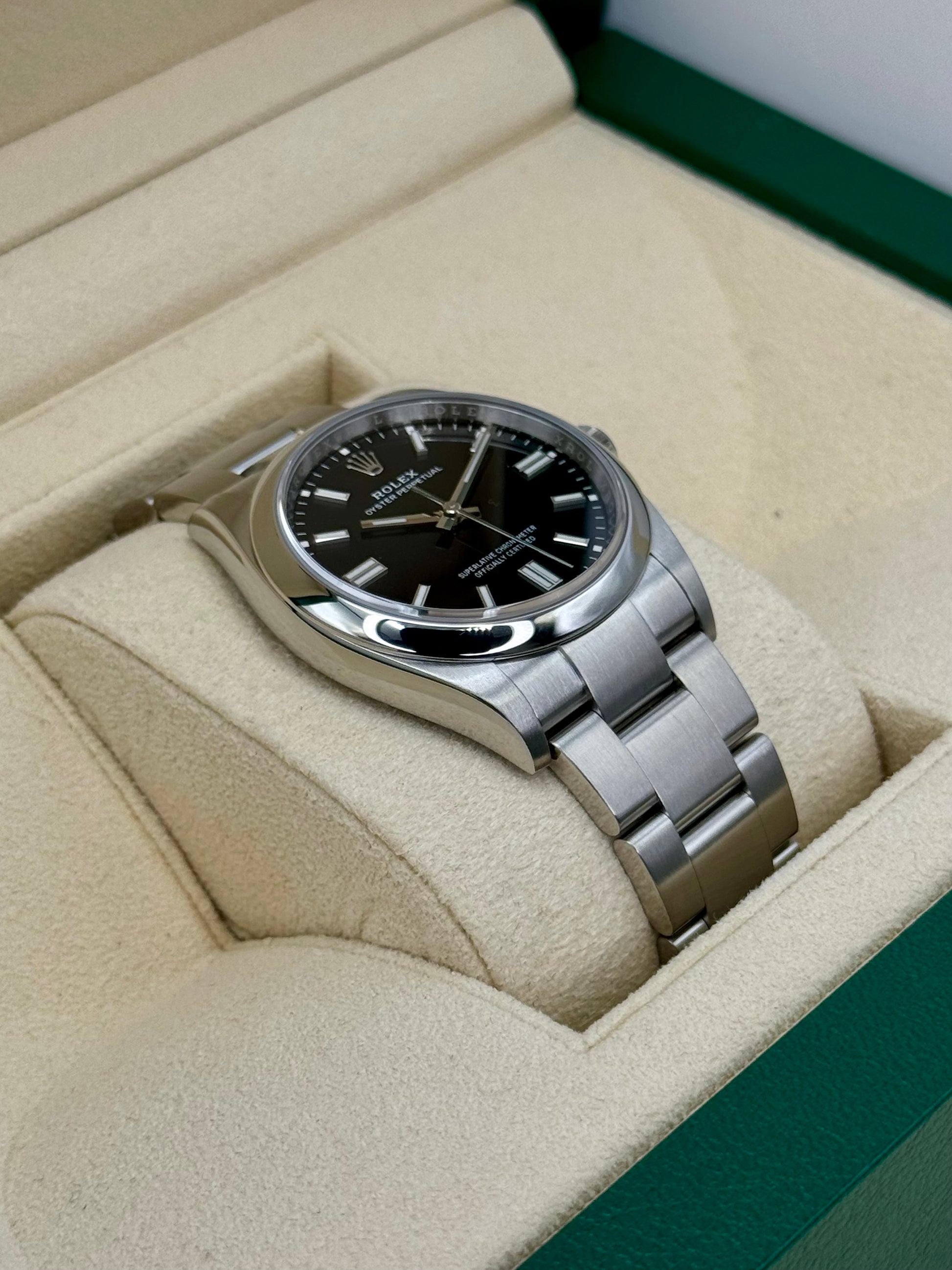 2023 Rolex Oyster Perpetual 36mm 126000 Black Dial - MyWatchLLC
