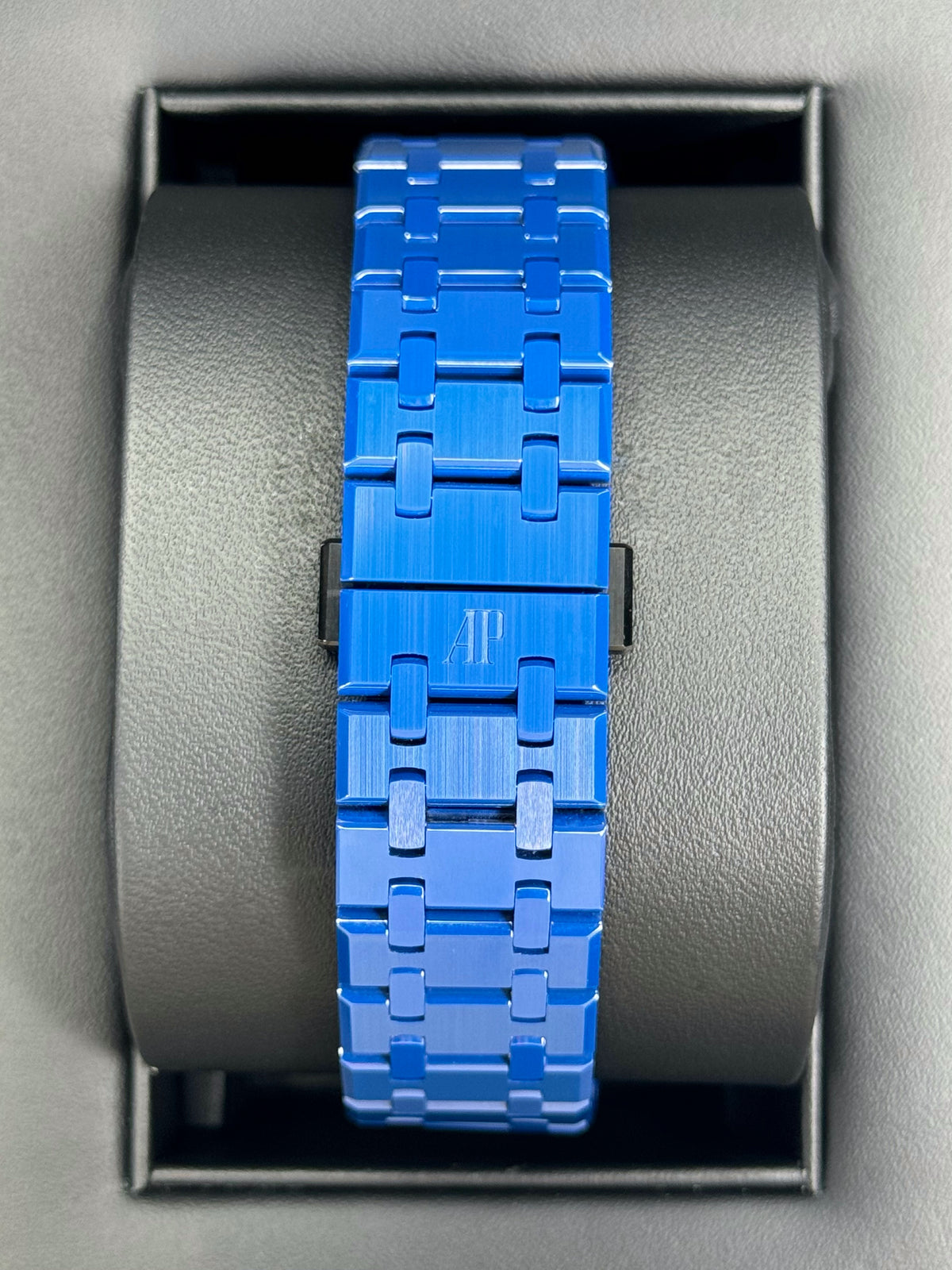 NEW 2024 Audemars Piguet Royal Oak Perpetual Calendar 26579CS Blue Ceramic - MyWatchLLC