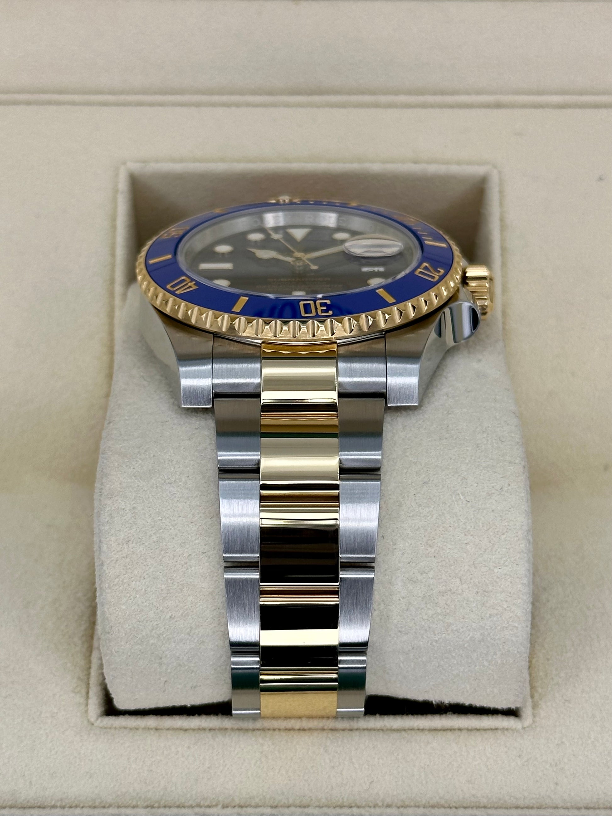 2019 Rolex Submariner Date "Bluesy" 40mm 116613LB Two-Tone Blue Dial - MyWatchLLC
