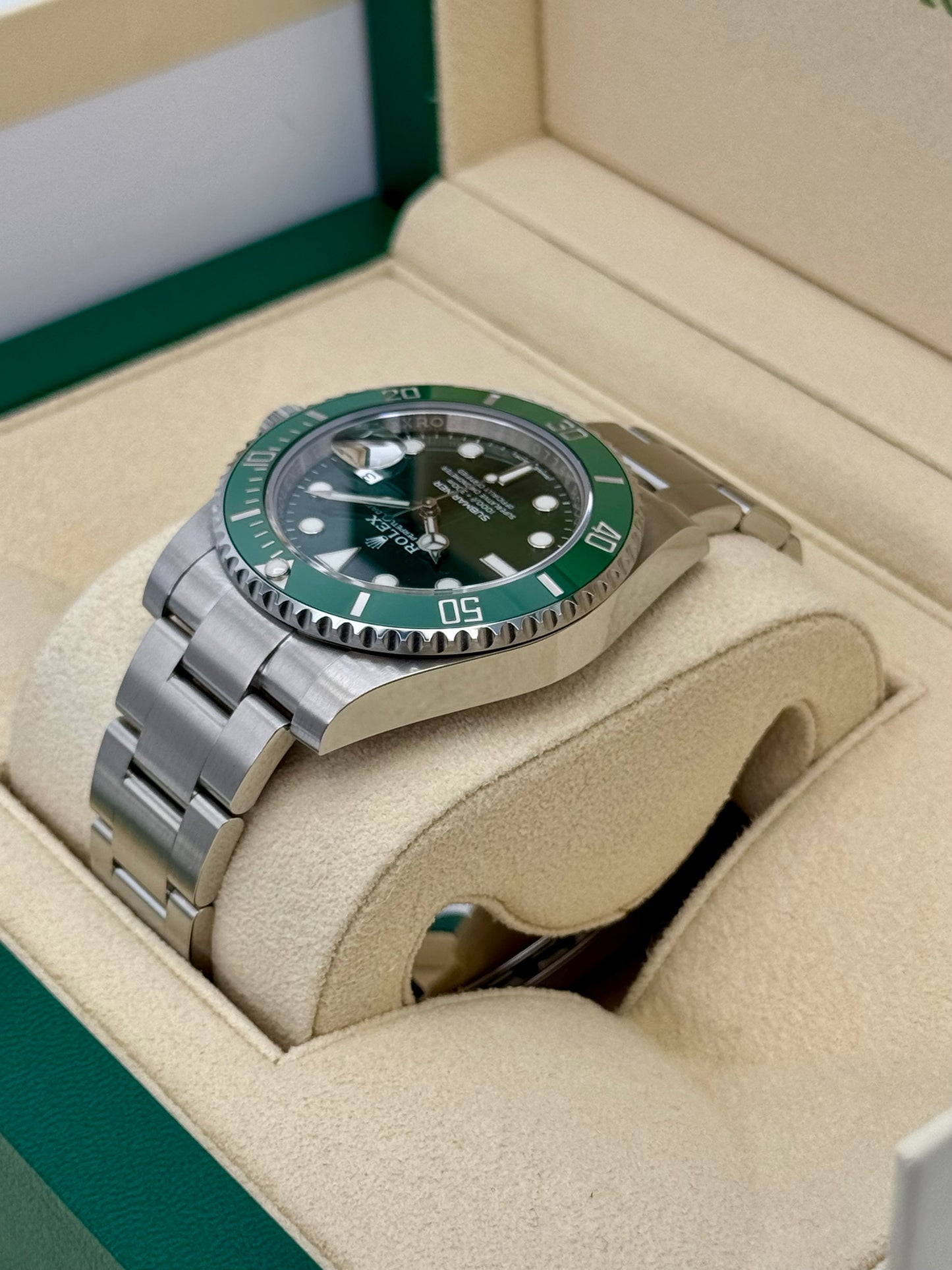 2017 Rolex Submariner "Hulk" 40mm 116610LV Green Dial - MyWatchLLC