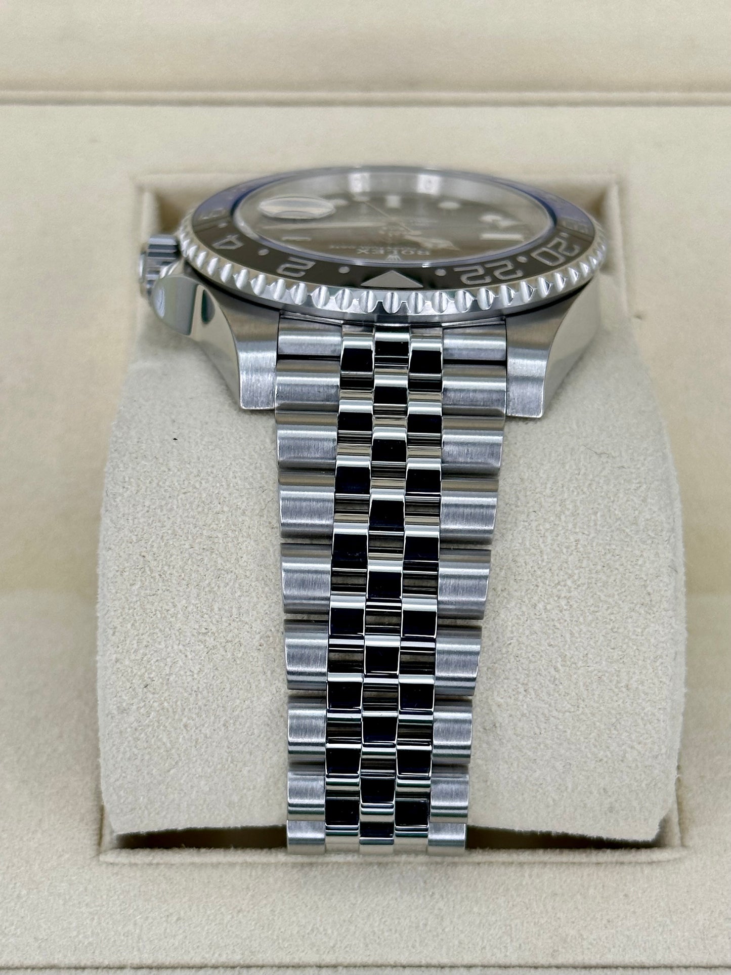2019 Rolex GMT-Master II “Batgirl” 40mm 126710BLNR Jubilee Black Dial - MyWatchLLC