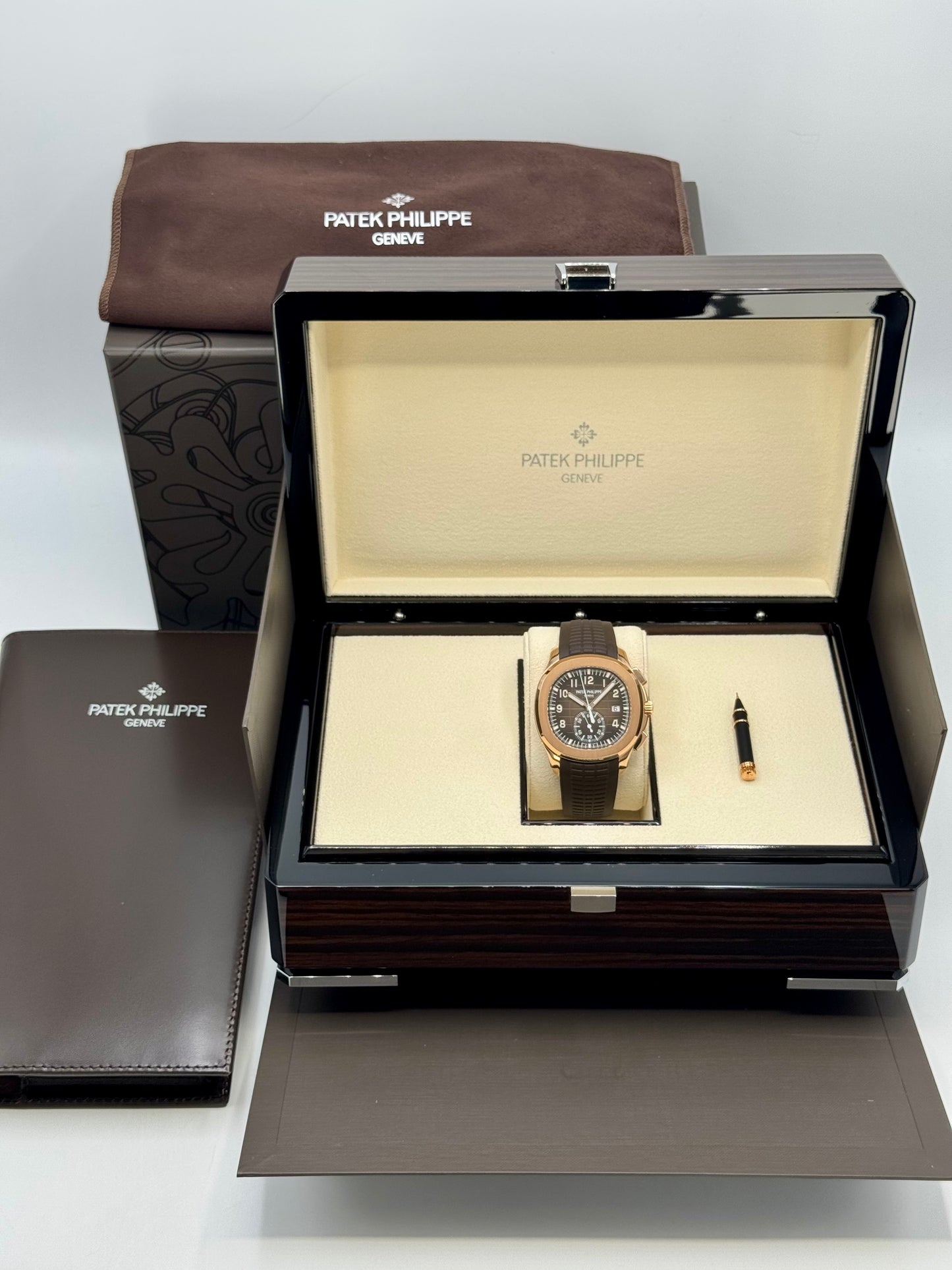 2024 Patek Philippe 5968R Aquanaut Chronograph Rose Gold - MyWatchLLC