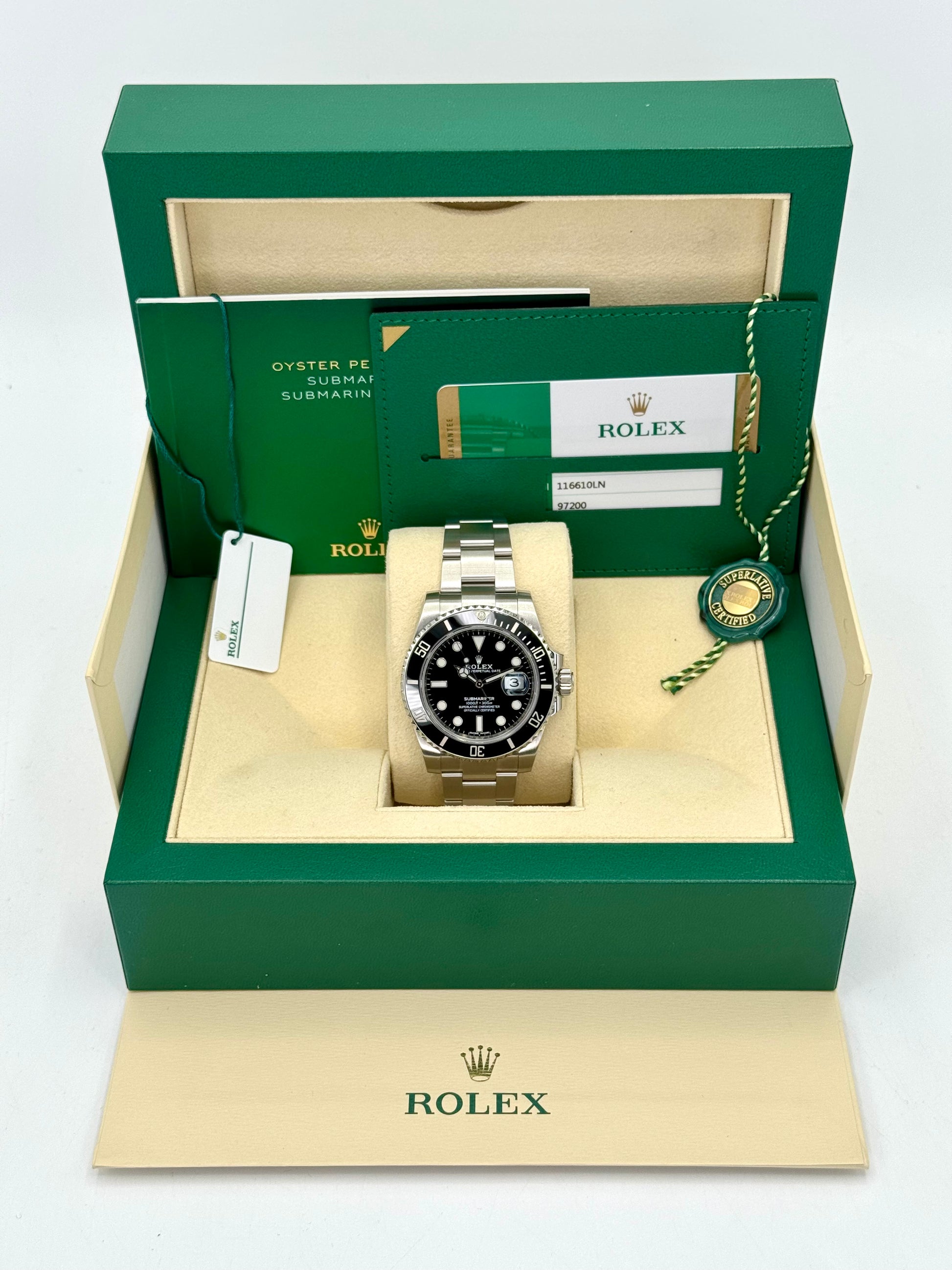 2018 Rolex Submariner 40mm 116610LN Black Dial - MyWatchLLC