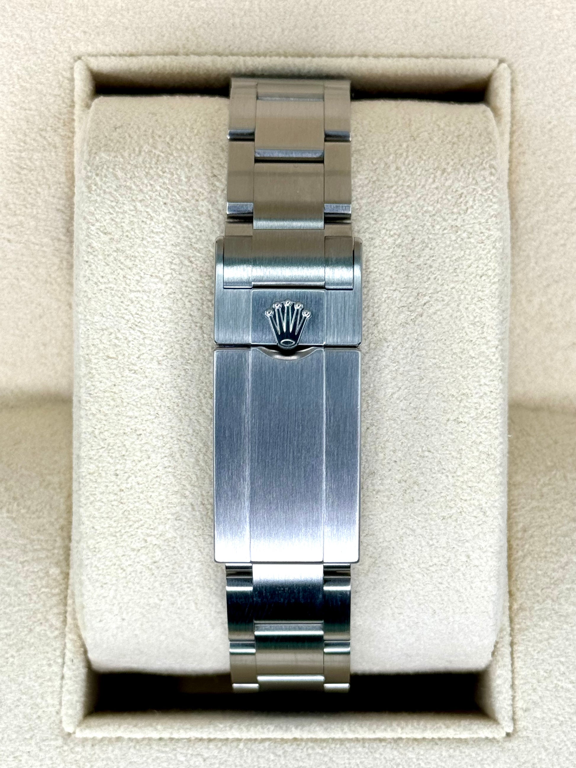 NEW 2024 Rolex Explorer 36mm Stainless Steel Black Dial 124270 - MyWatchLLC