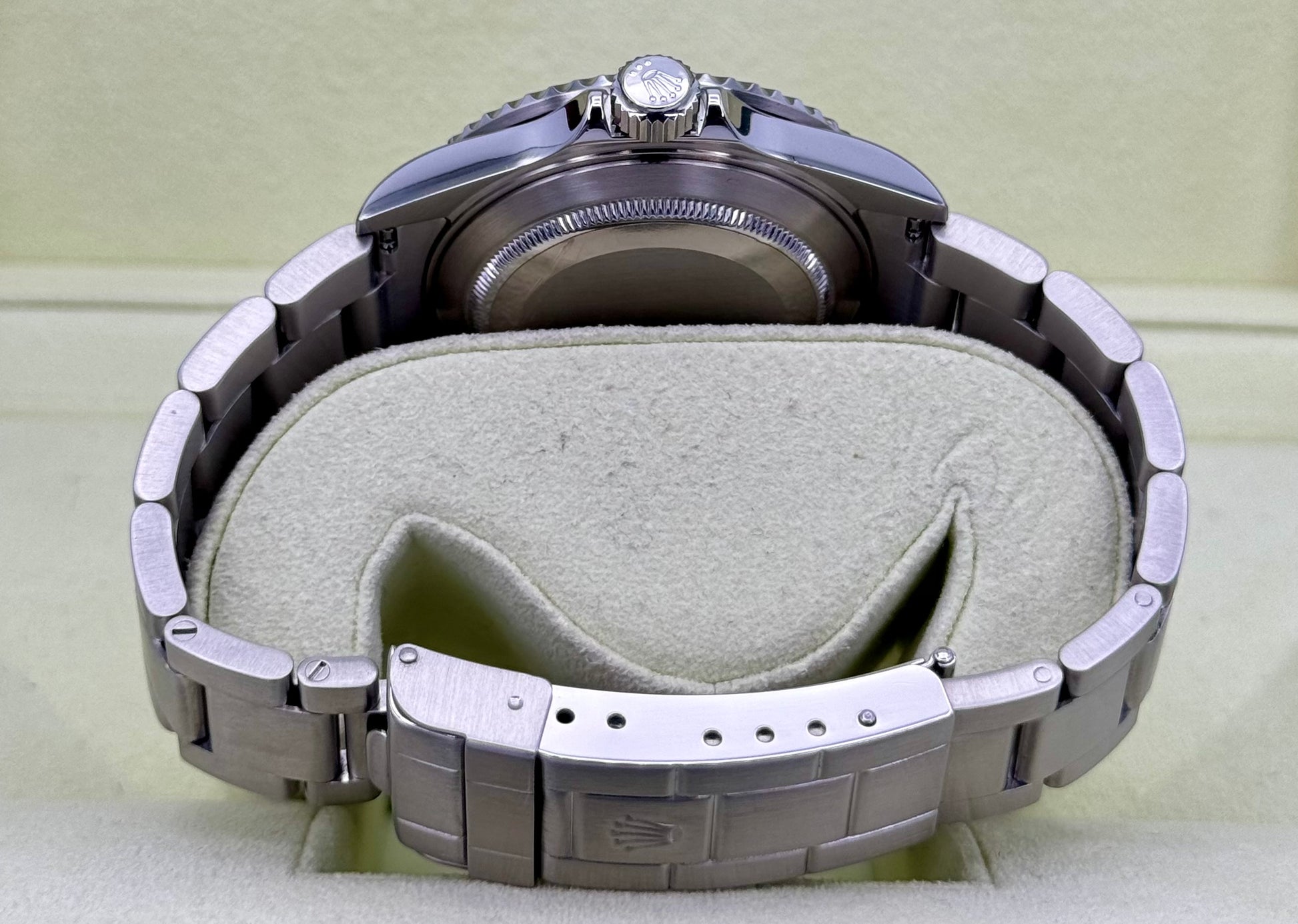 2009 Rolex Submariner "Kermit" 40mm 16610LV Stainless Steel Black Dial - MyWatchLLC