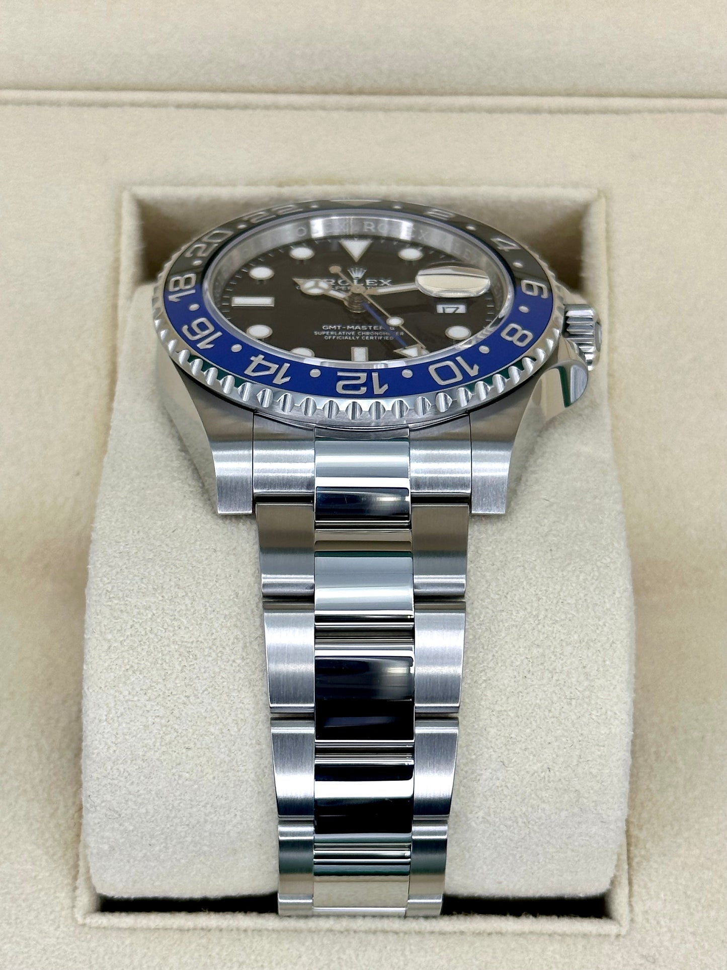NEW 2024 Rolex GMT-Master II "Batman" 40mm 126710BLNR Oyster - MyWatchLLC