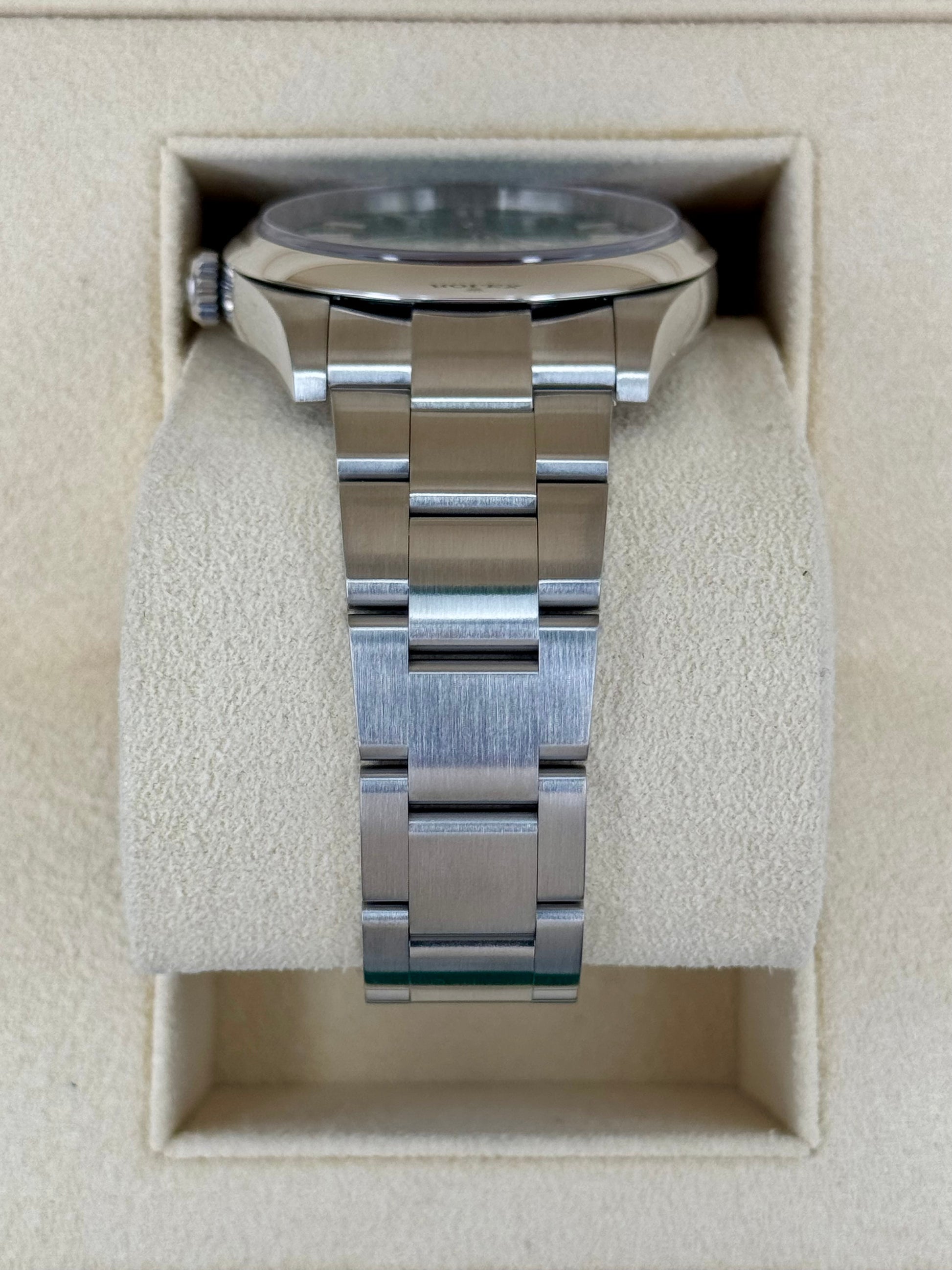 2023 Rolex Oyster Perpetual 41mm 124300 Green Dial - MyWatchLLC