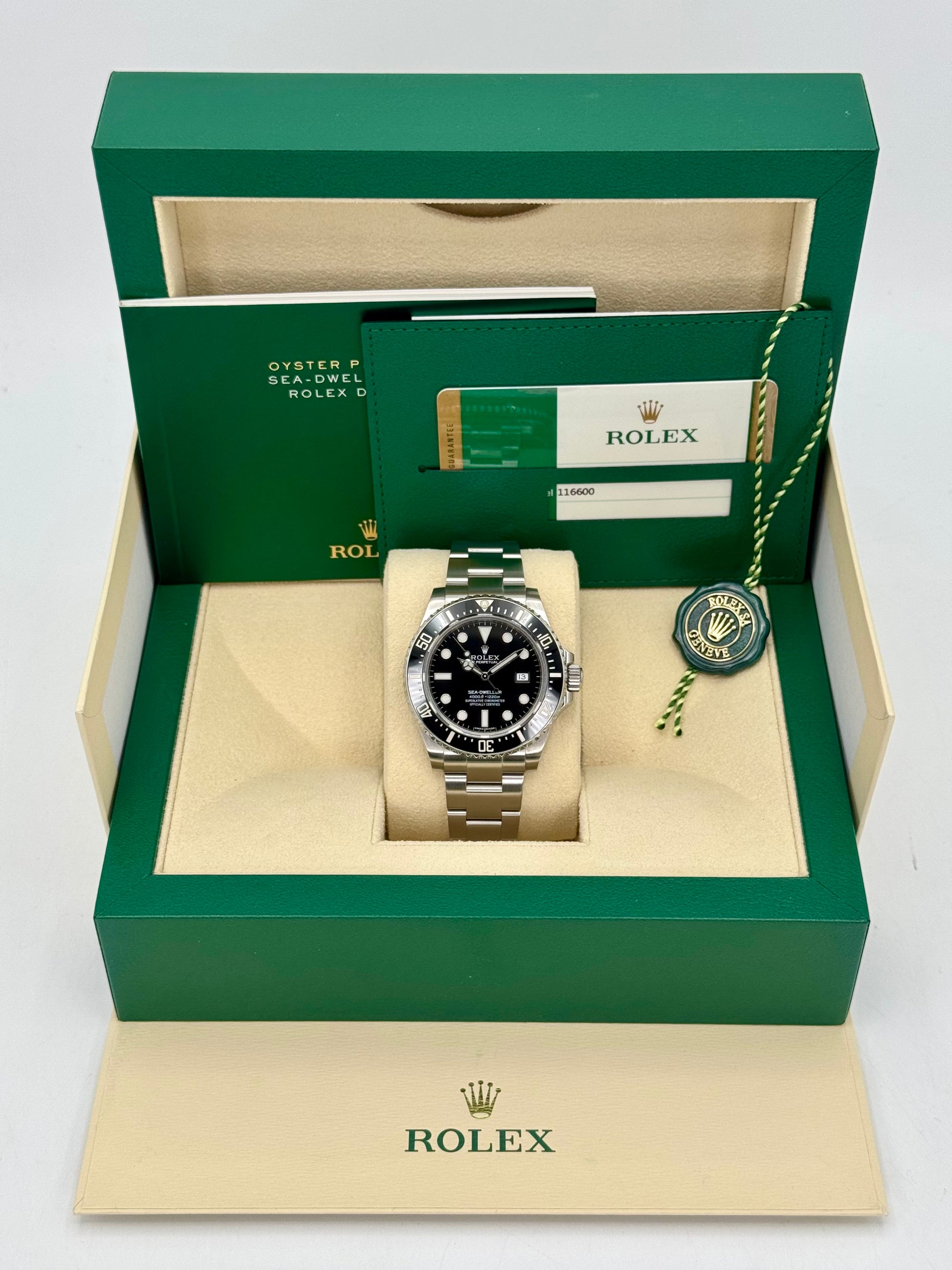 2016 Rolex Sea-Dweller 4000 "SD4K" 40mm 116600 Black Dial - MyWatchLLC