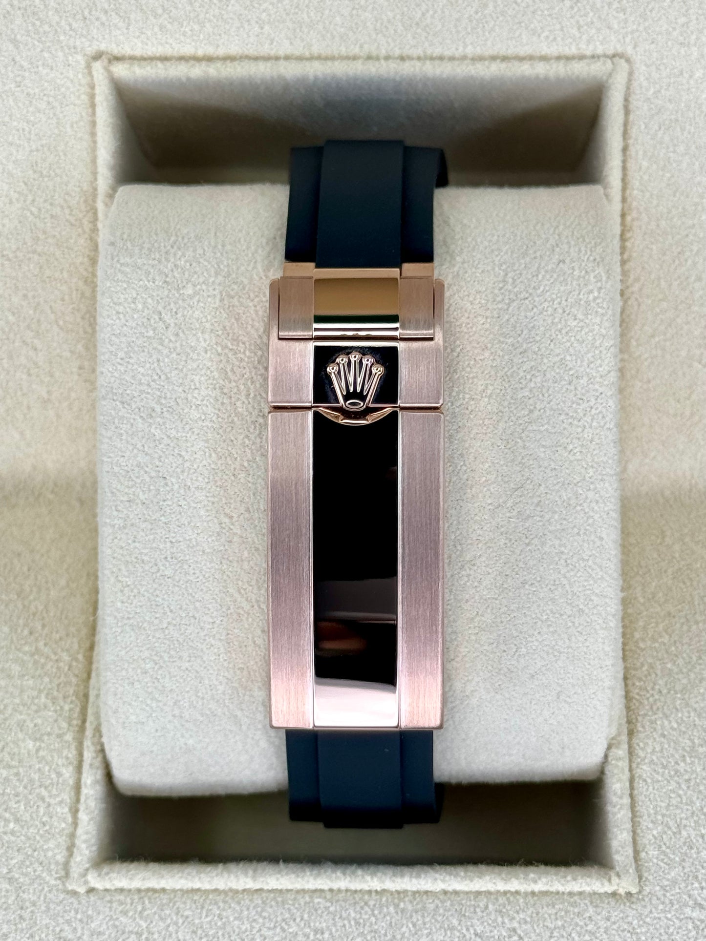 NEW 2023 Rolex Yacht-Master 37mm 268655 Rose Gold Black Dial - MyWatchLLC