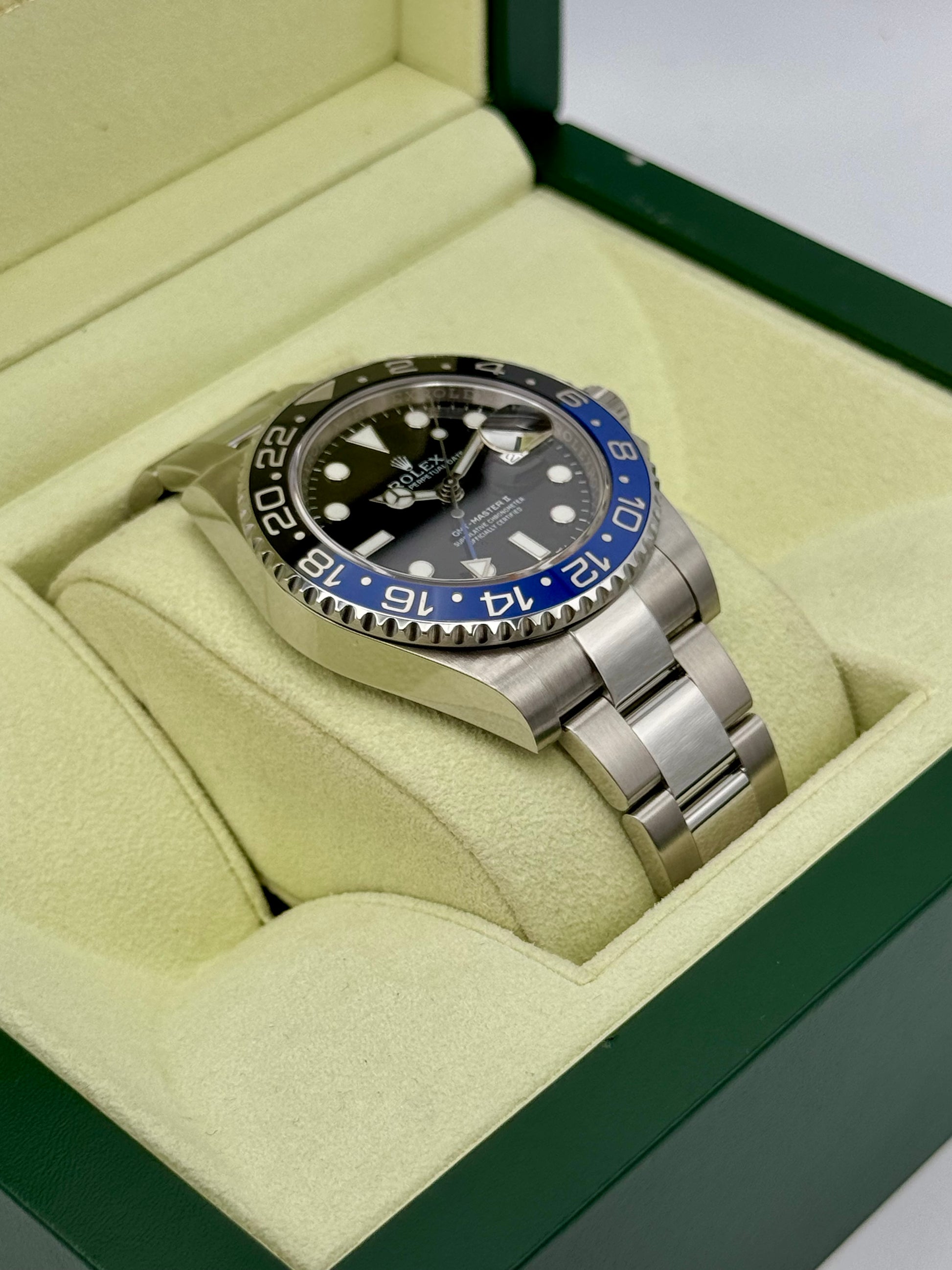 2014 Rolex GMT-Master II “Batman” 40mm 116710BLNR Oyster - MyWatchLLC