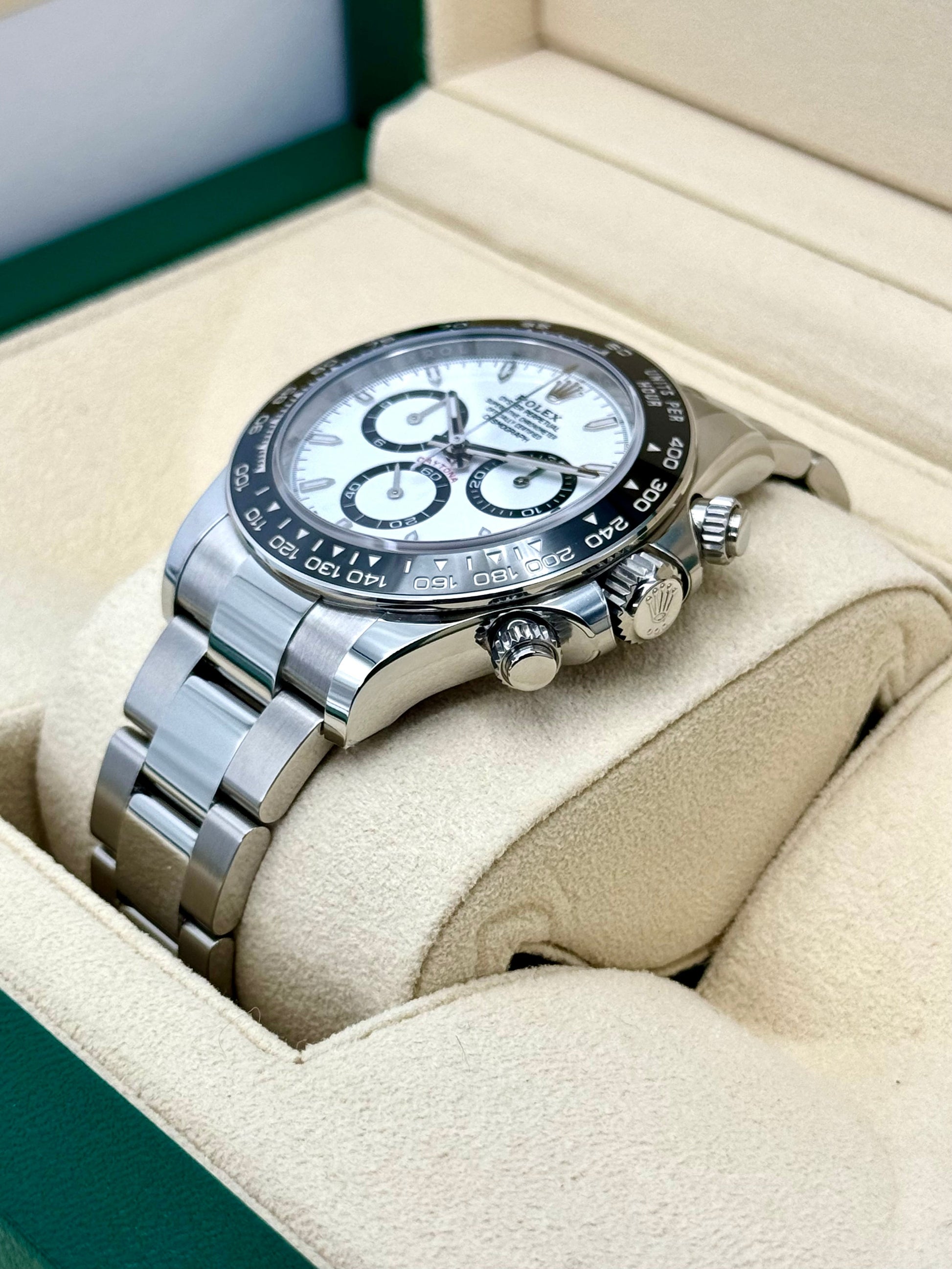 NEW 2024 Rolex Daytona 40mm 126500LN Stainless Steel Panda Dial - MyWatchLLC