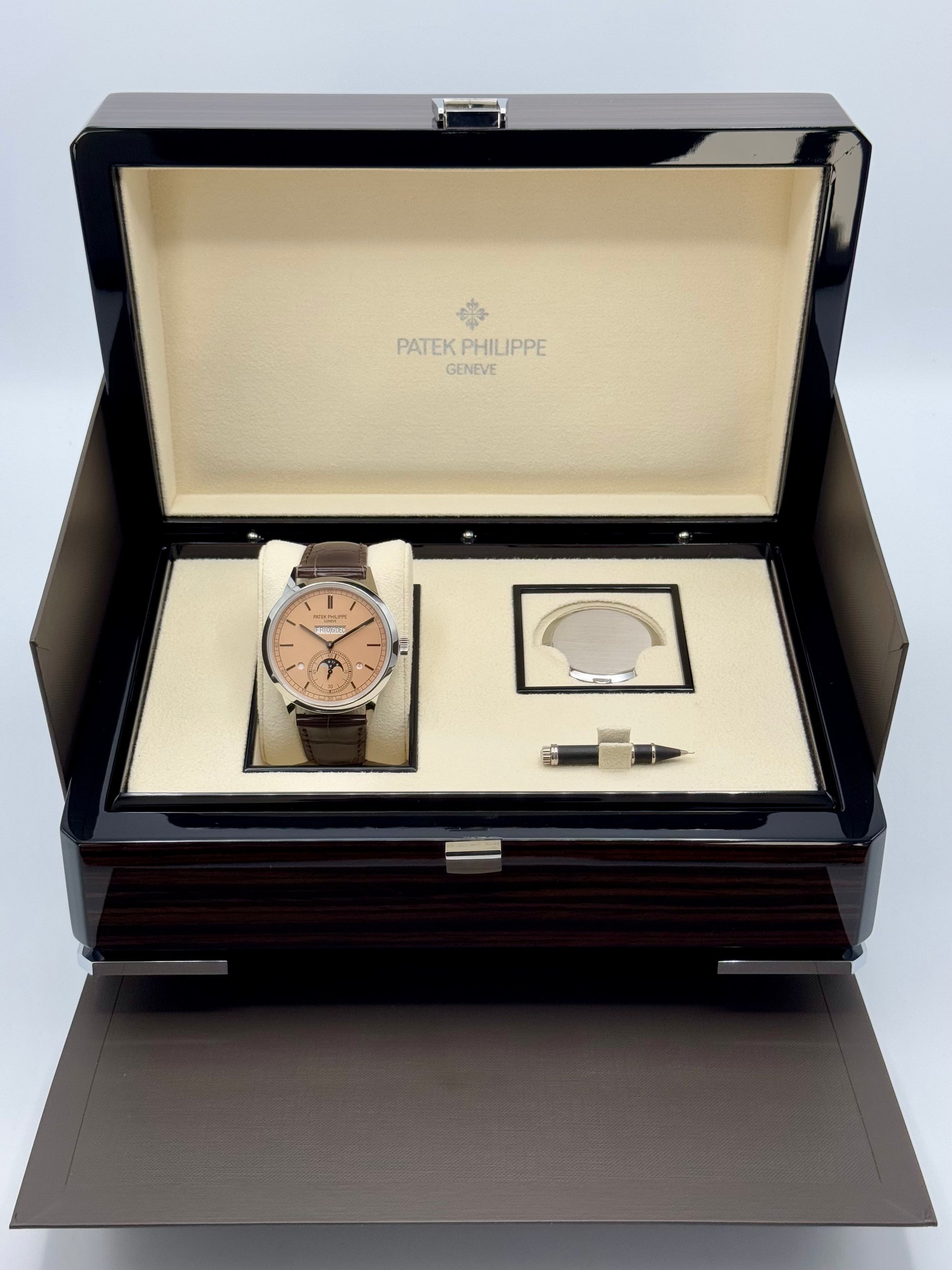 NEW 2024 Patek Philippe 5236P Perpetual Calendar Salmon Dial - MyWatchLLC