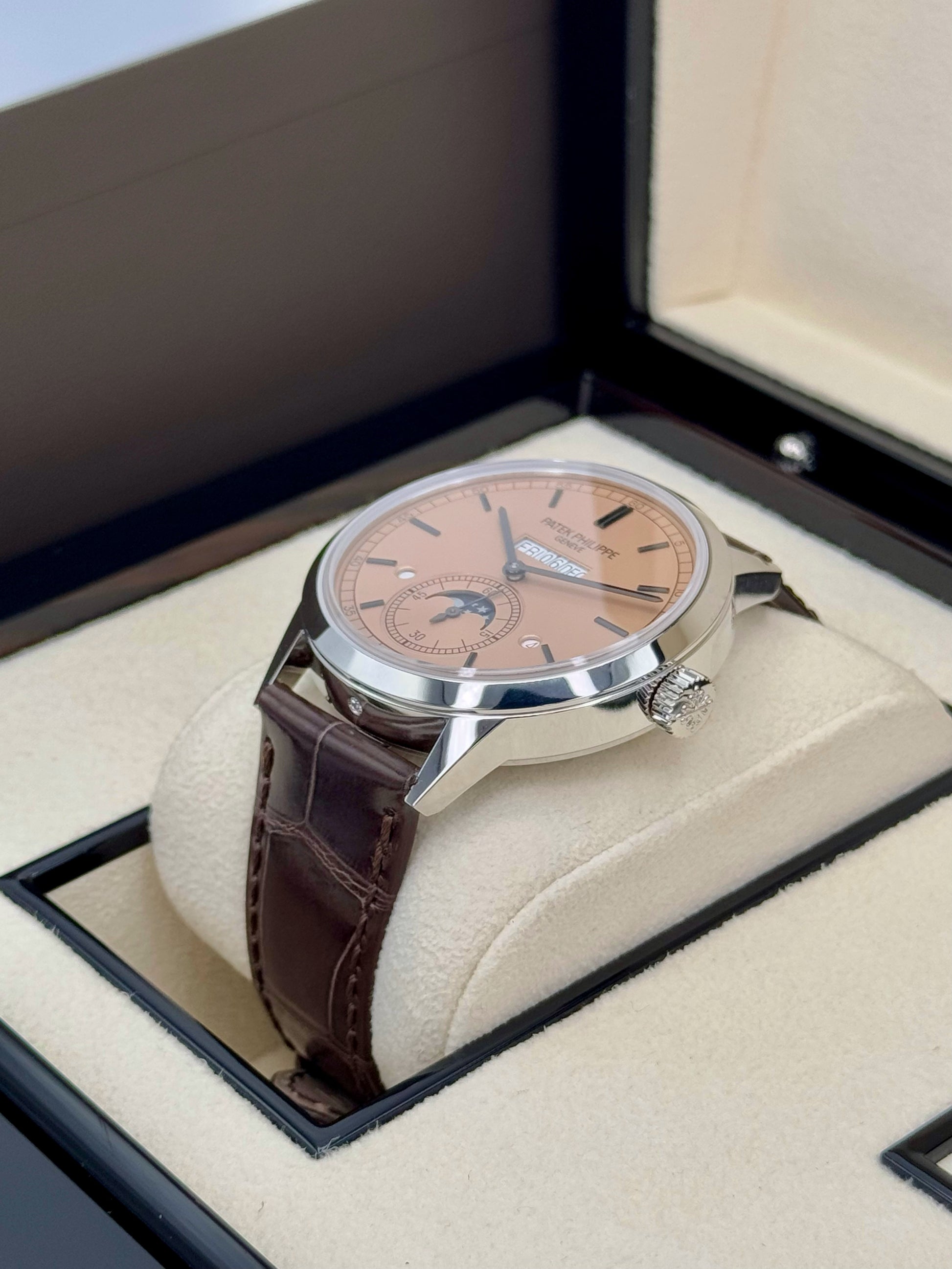 NEW 2024 Patek Philippe 5236P Perpetual Calendar Salmon Dial - MyWatchLLC