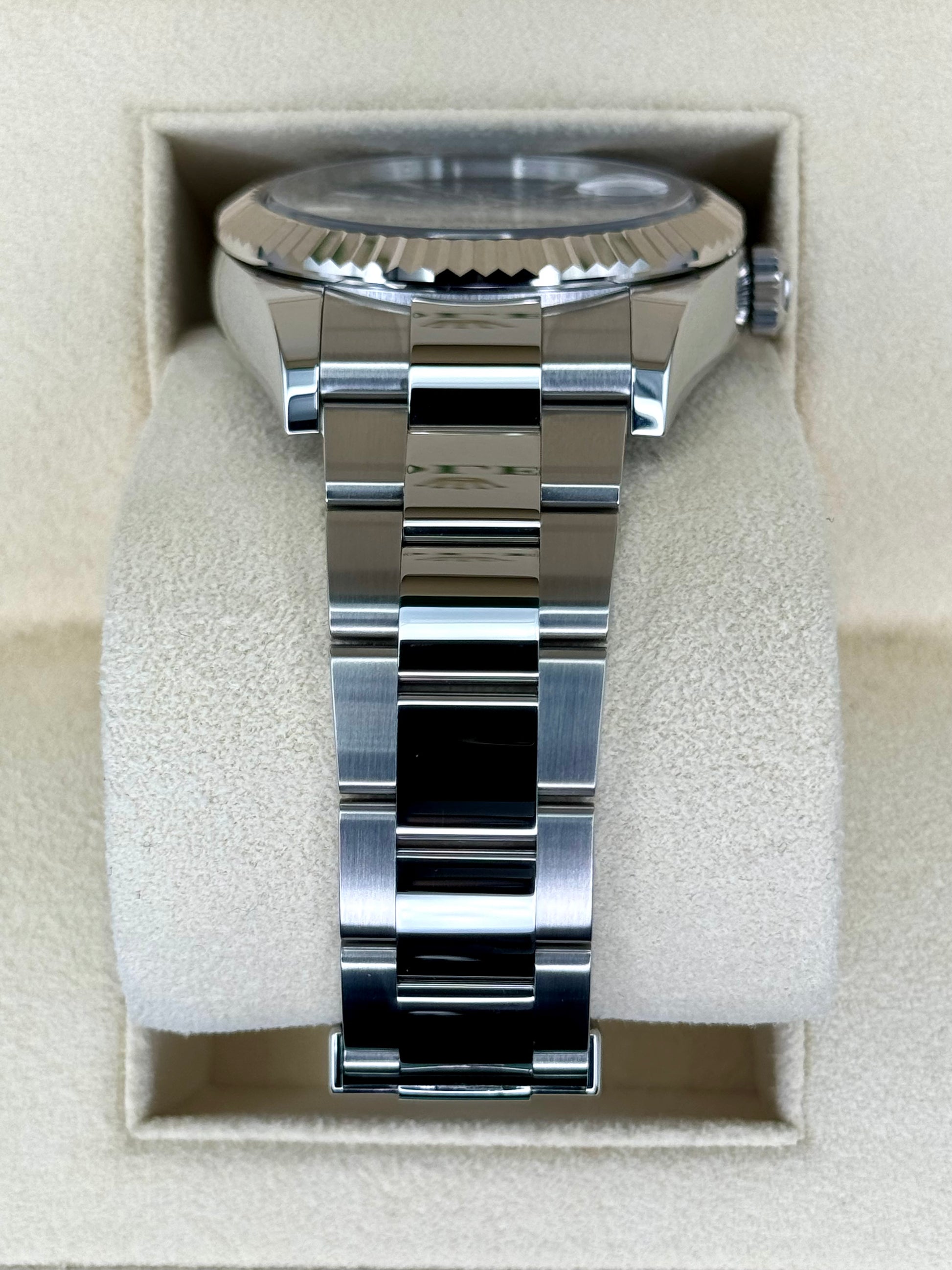 NEW 2024 Rolex Sky-Dweller 42mm 336934 Oyster Black Dial - MyWatchLLC