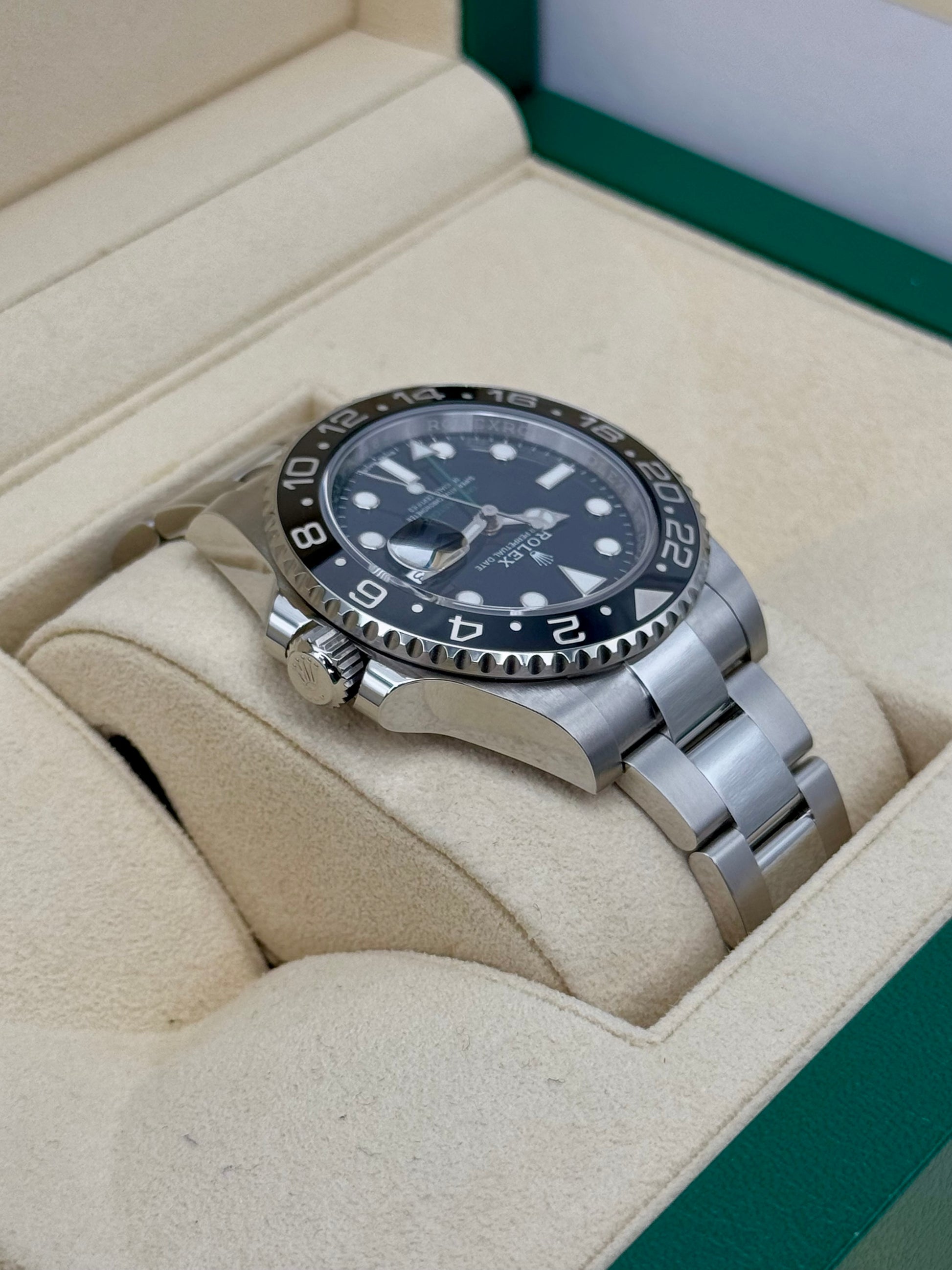 NEW OLD STOCK 2020 Rolex GMT-Master II 40mm 116710LN Black Dial - MyWatchLLC