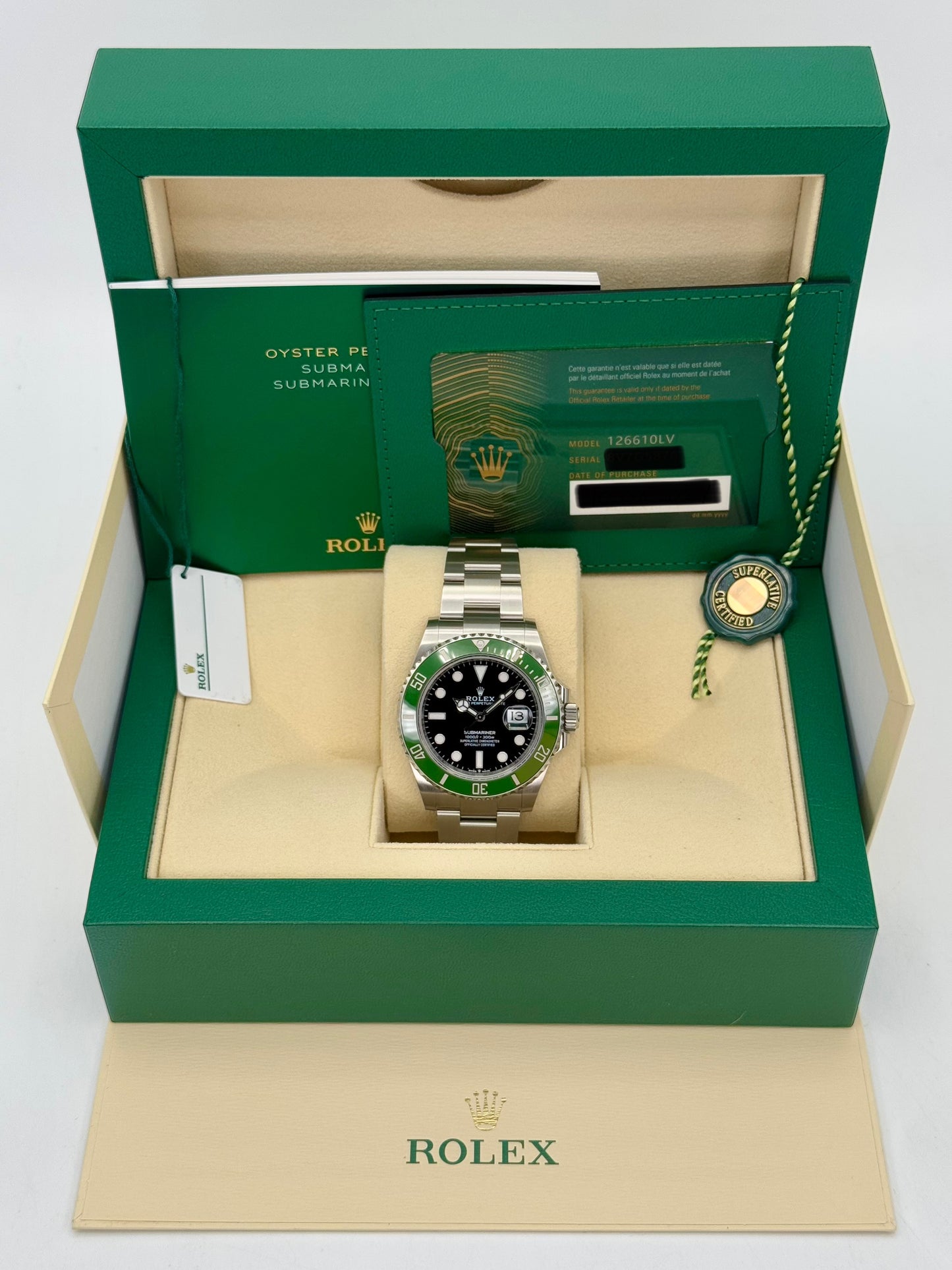 2024 Rolex Submariner "Starbucks" 41mm 126610LV Black Dial - MyWatchLLC