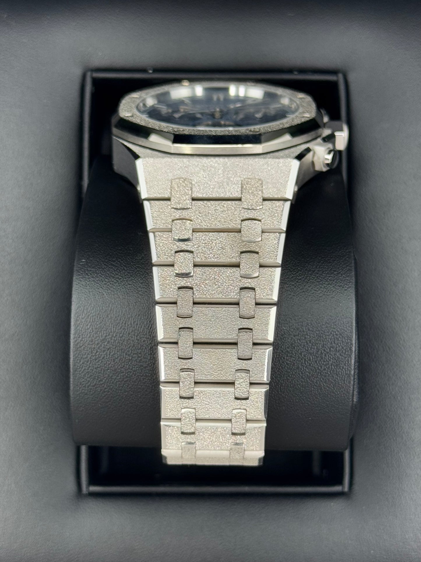 2023 Audemars Piguet 26240BC Frosted White Gold Blue Dial - MyWatchLLC