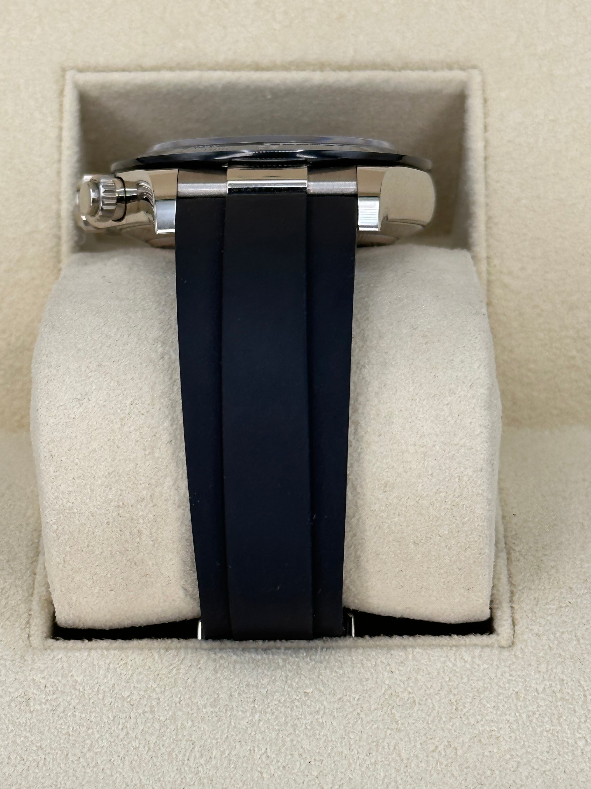 2023 Rolex Daytona 40mm 116519LN White Gold Silver Ghost Dial - MyWatchLLC