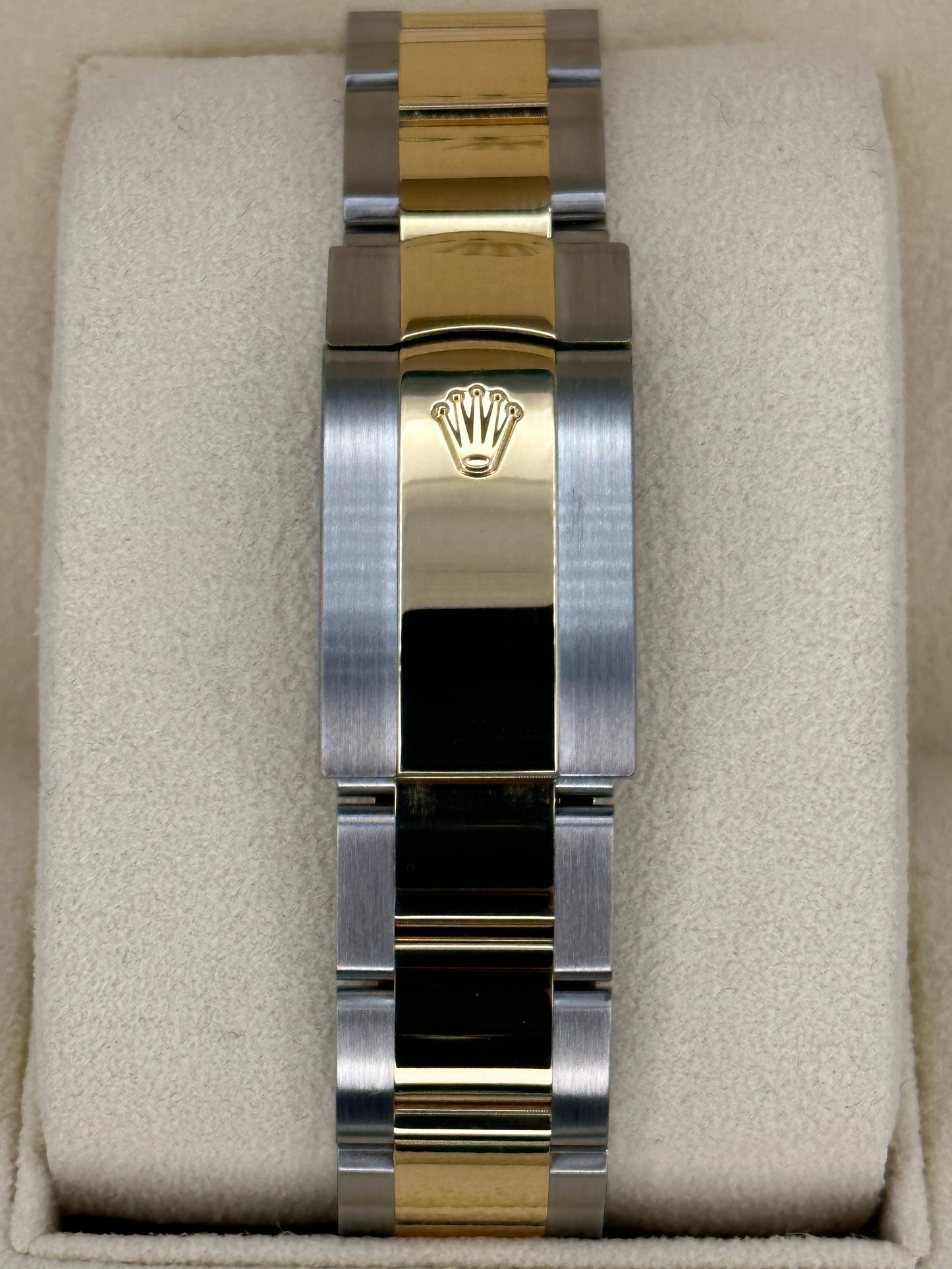 2023 Rolex Datejust 41mm 126333 Two-Tone Oyster Black Diamond Dial - MyWatchLLC