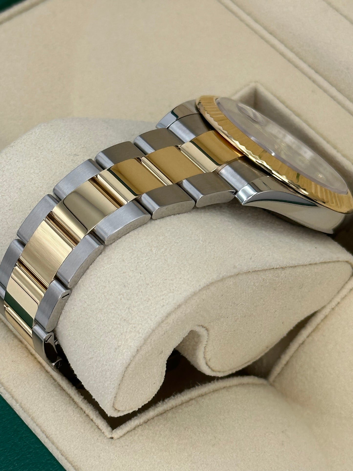 2023 Rolex Datejust 41mm 126333 Two-Tone Oyster Black Diamond Dial - MyWatchLLC