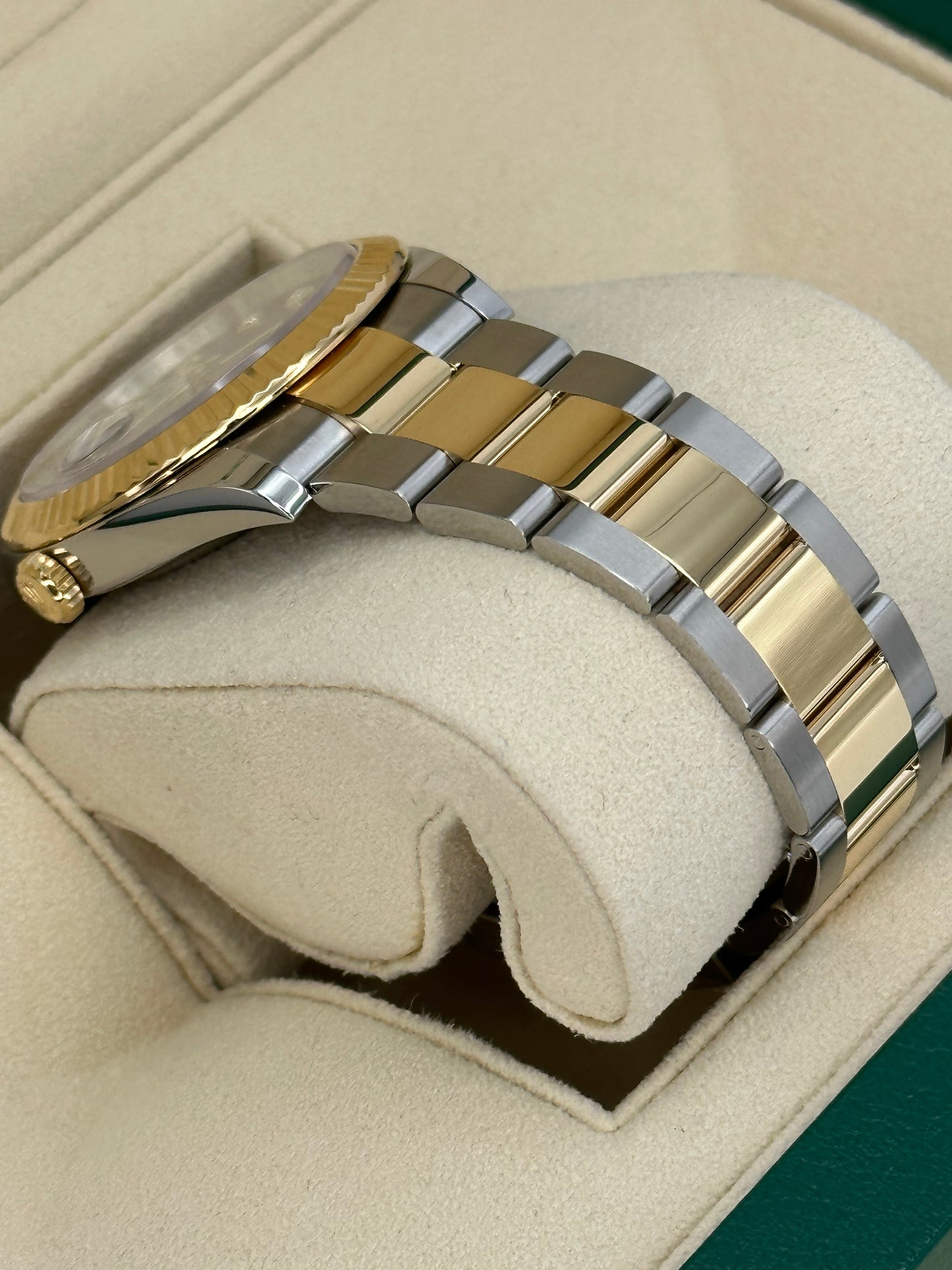 2023 Rolex Datejust 41mm 126333 Two-Tone Oyster Black Diamond Dial - MyWatchLLC