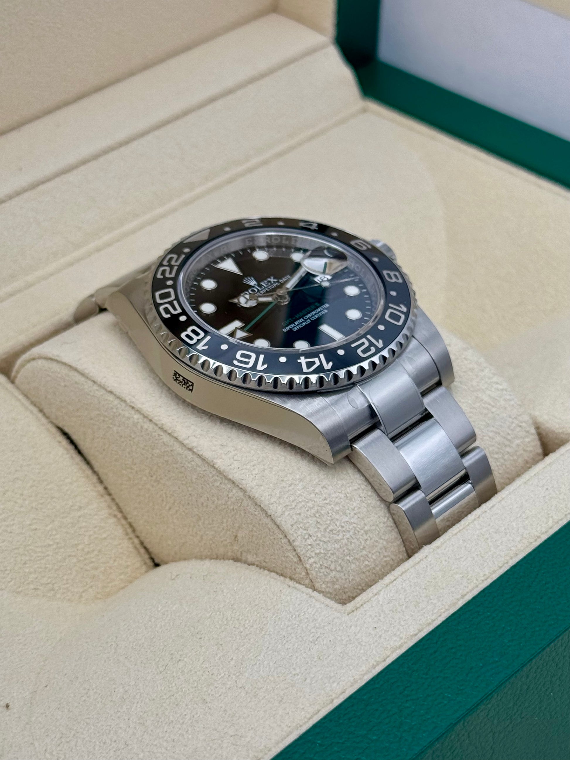 NEW OLD STOCK 2016 Rolex GMT-Master II 40mm 116710LN Black Dial - MyWatchLLC