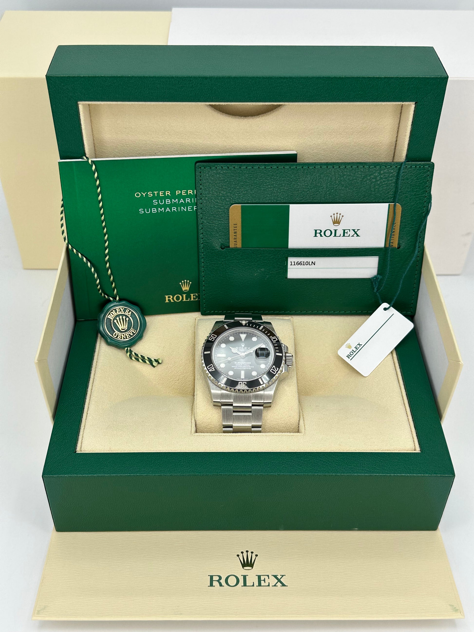 2018 Rolex Submariner 40mm 116610LN Stainless Steel Black Dial - MyWatchLLC