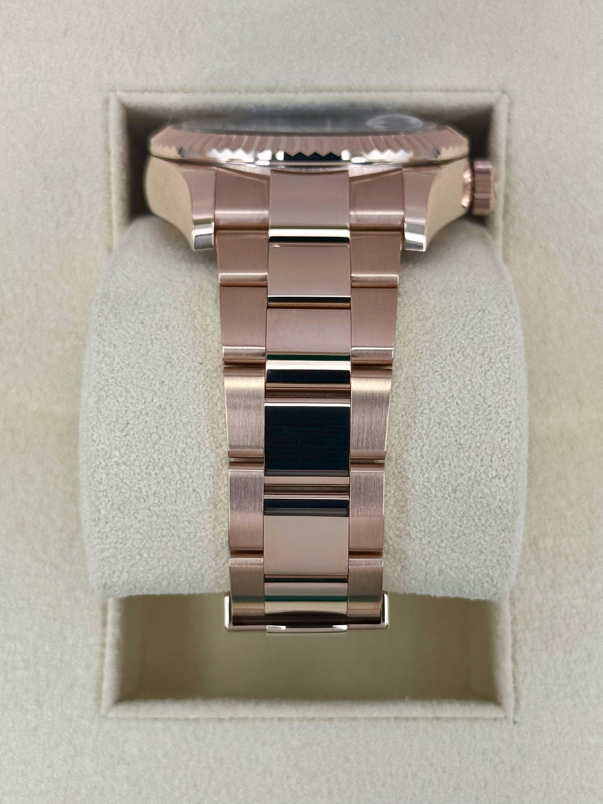 NEW 2024 Rolex Sky-Dweller 42mm 336935 Rose Gold Blue Dial - MyWatchLLC