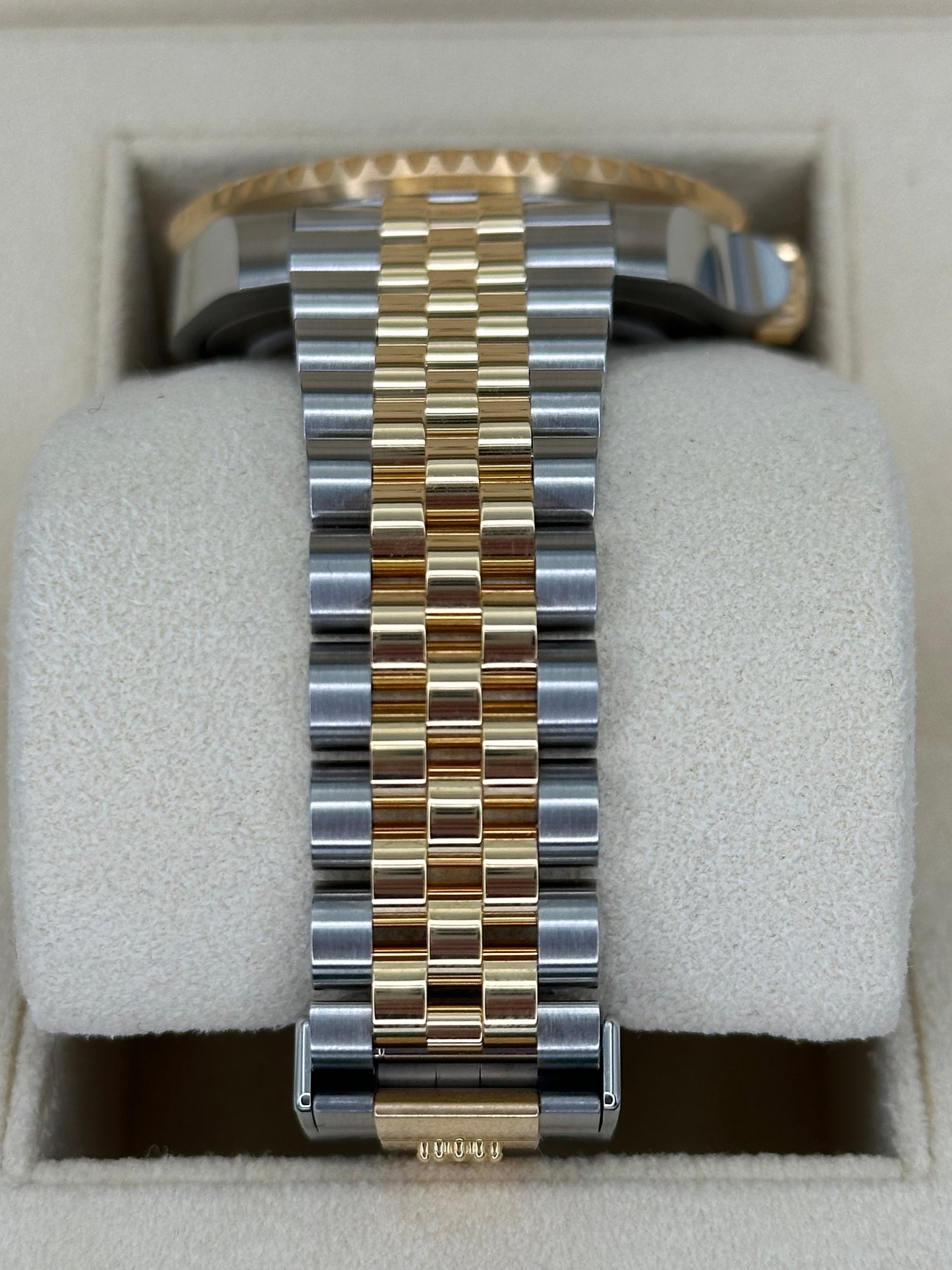 2023 Rolex GMT-Master II 40mm 126713GRNR Two-Tone Jubilee Black Dial - MyWatchLLC