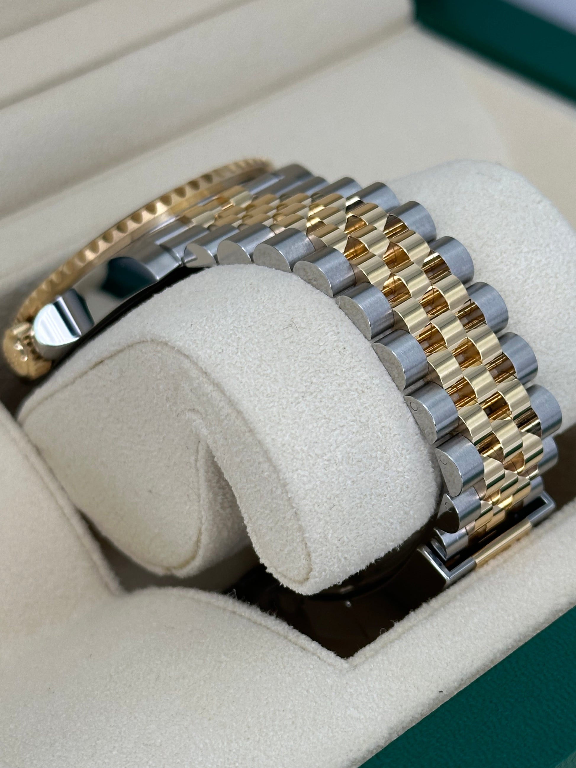 2023 Rolex GMT-Master II 40mm 126713GRNR Two-Tone Jubilee Black Dial - MyWatchLLC