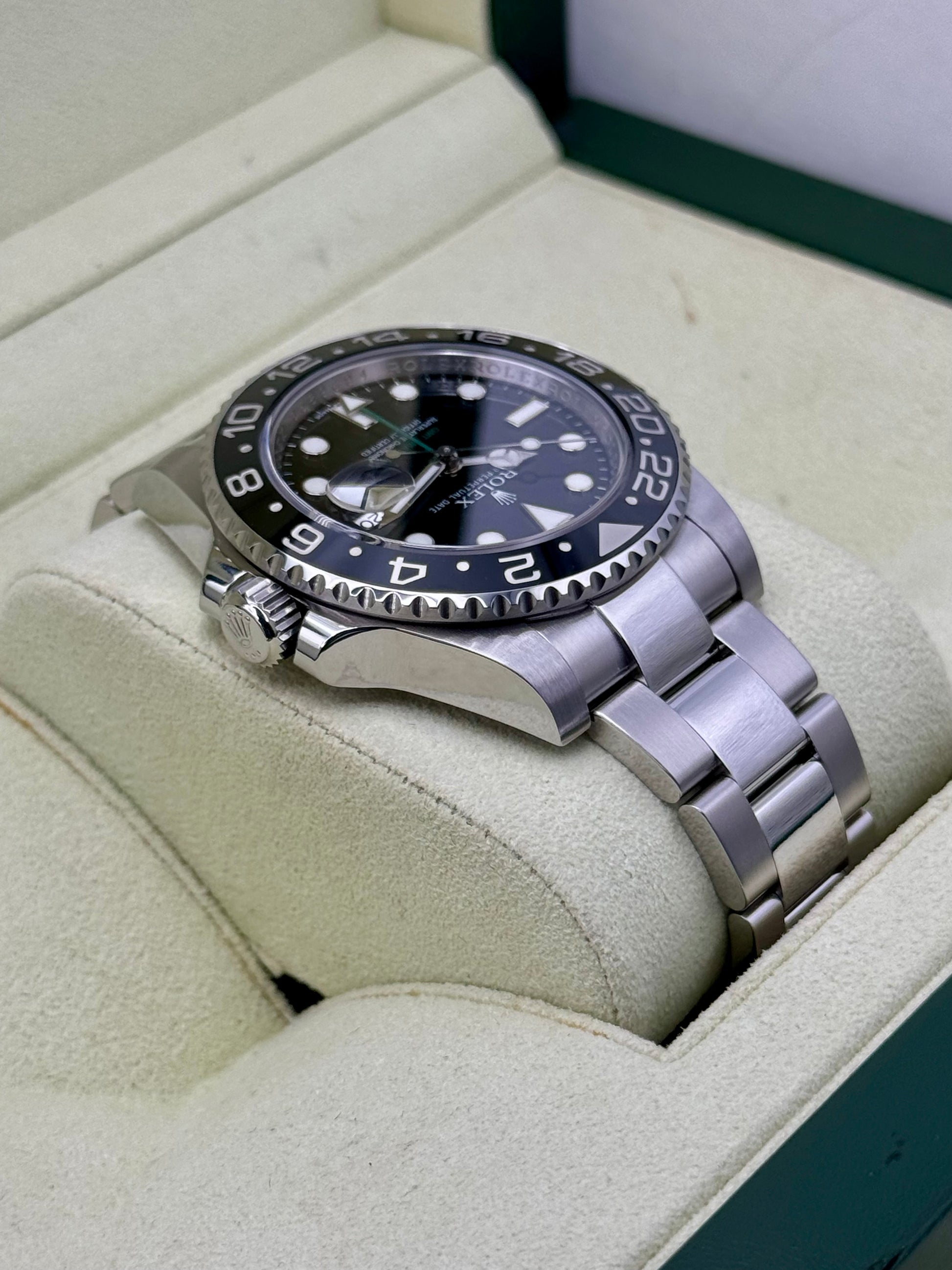 2012 Rolex GMT-Master II 40mm 116710LN Stainless Steel Black Dial - MyWatchLLC