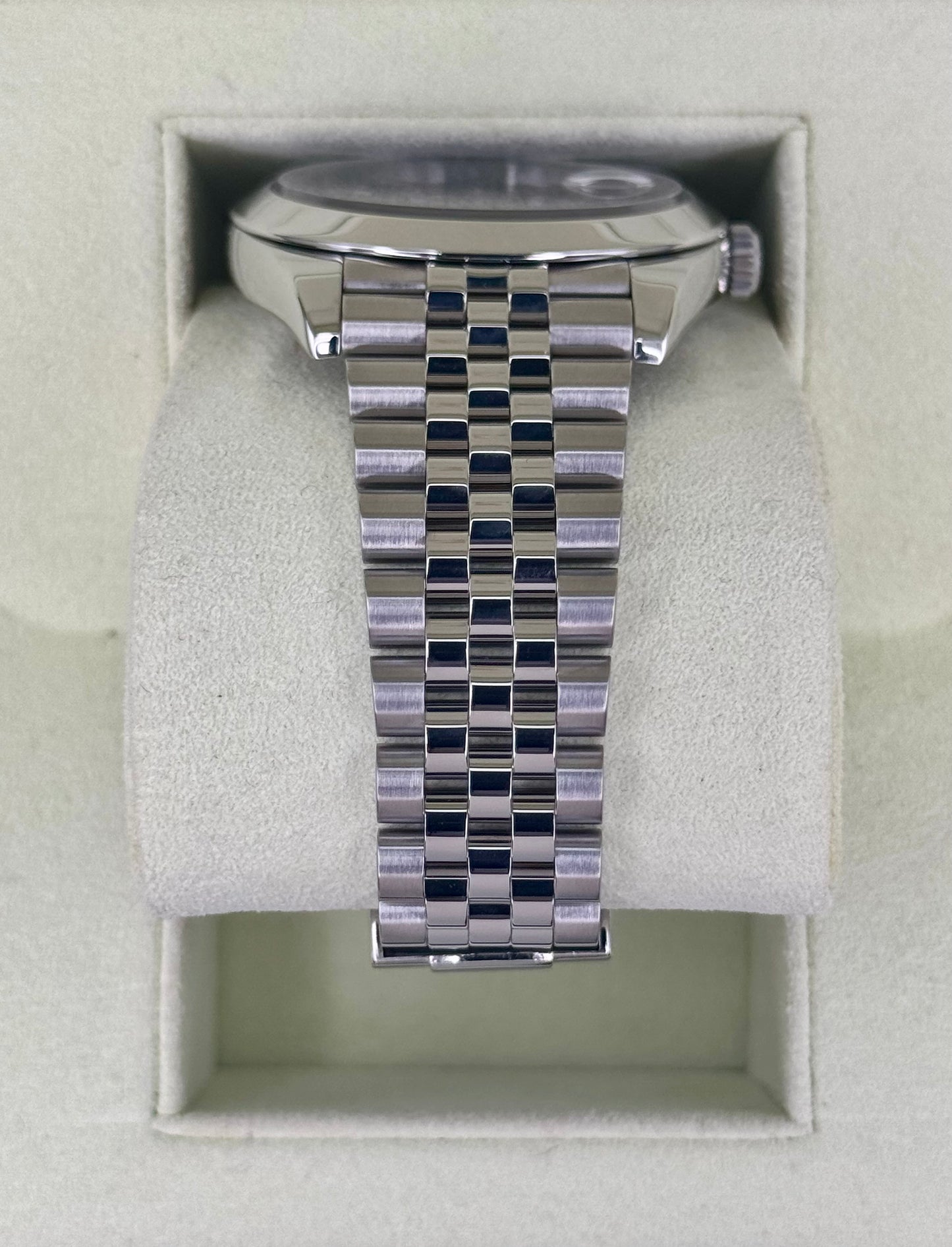 2018 Rolex Datejust 41mm 126300 Stainless Steel Jubilee Black Dial - MyWatchLLC