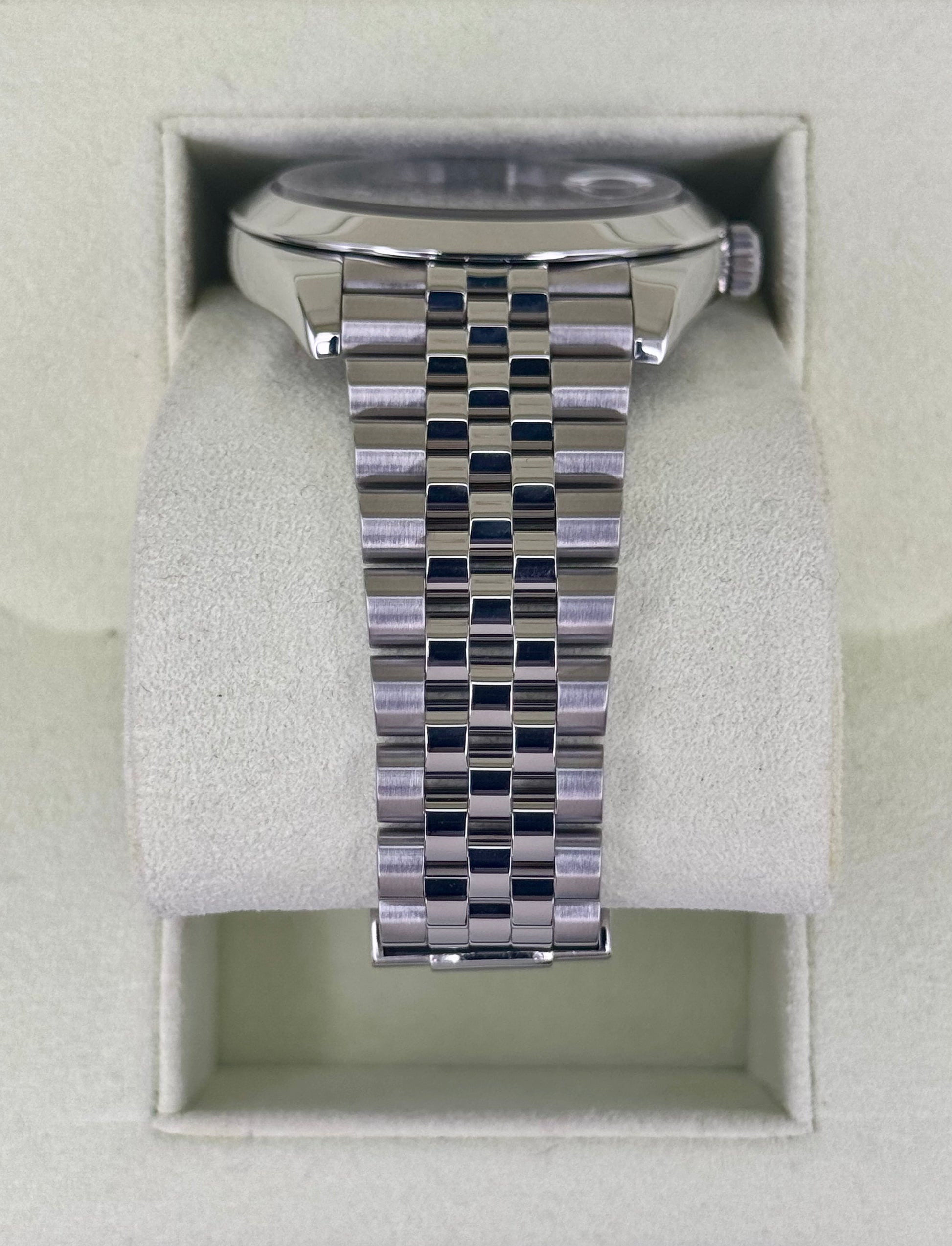 2018 Rolex Datejust 41mm 126300 Stainless Steel Jubilee Black Dial - MyWatchLLC